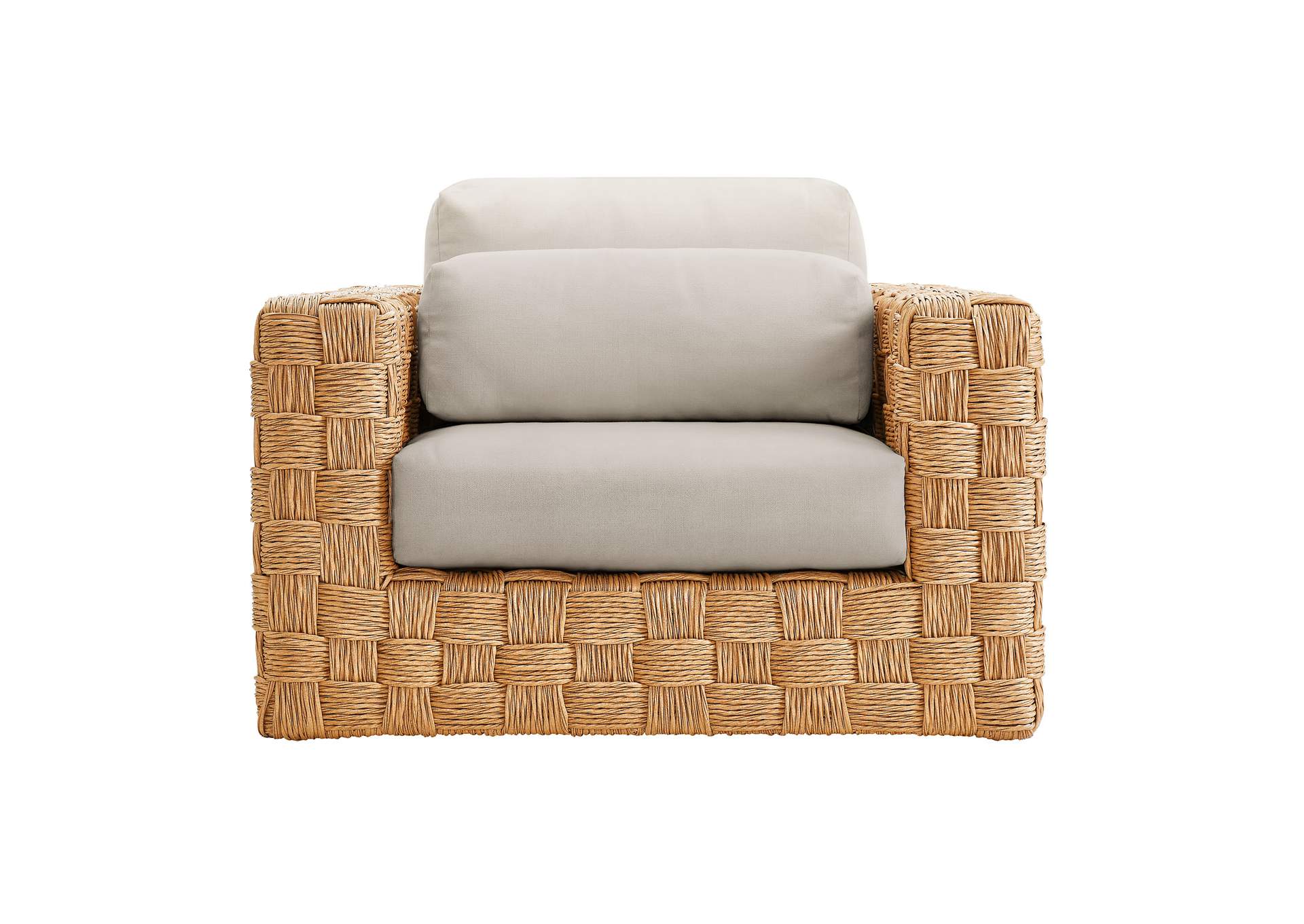 Thames Outdoor Patio Wicker Outdoor Patio Rattan Armchair By Modway image 7