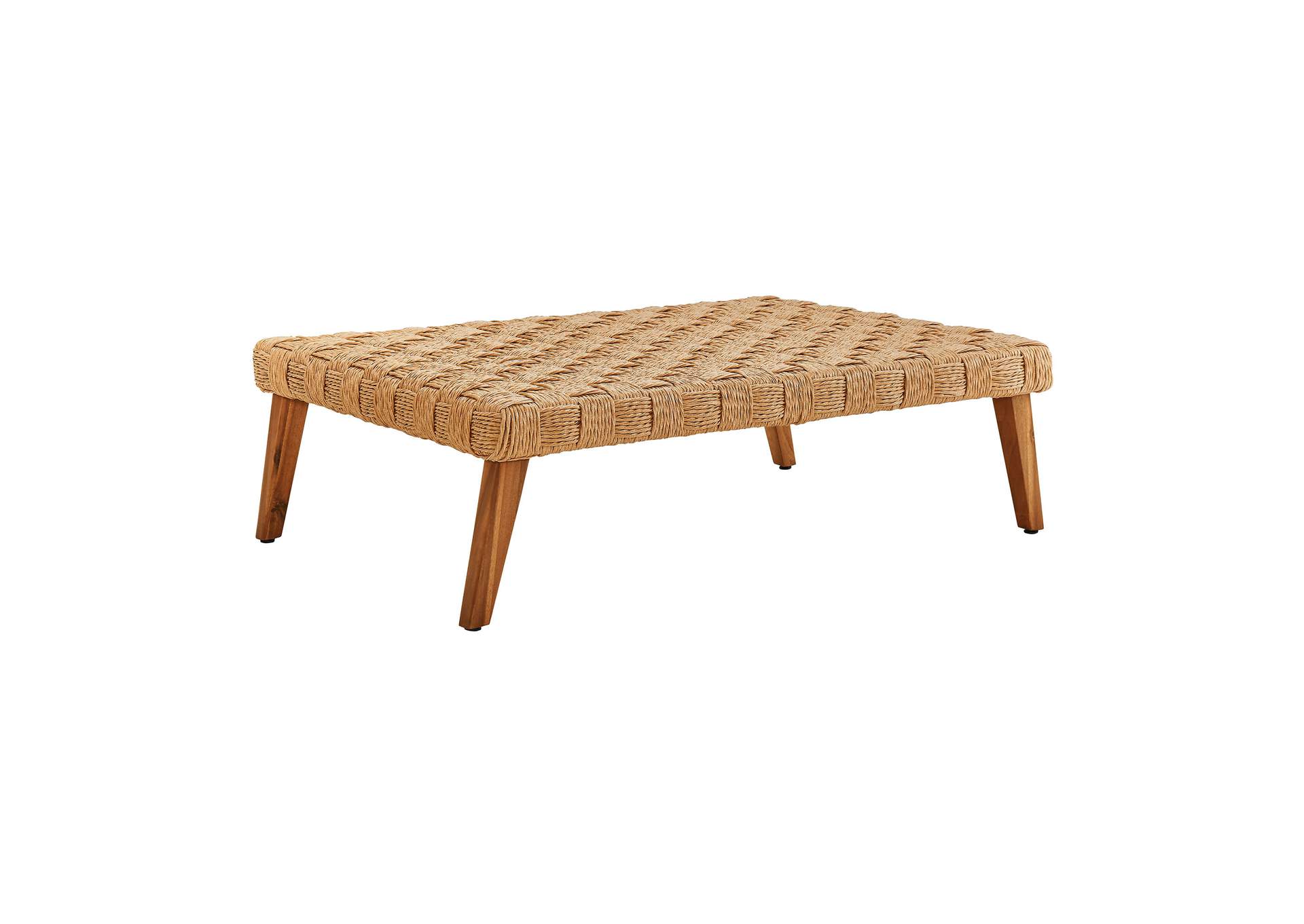 Thames Outdoor Patio Wicker Outdoor Patio Rattan Coffee Table By Modway image 1