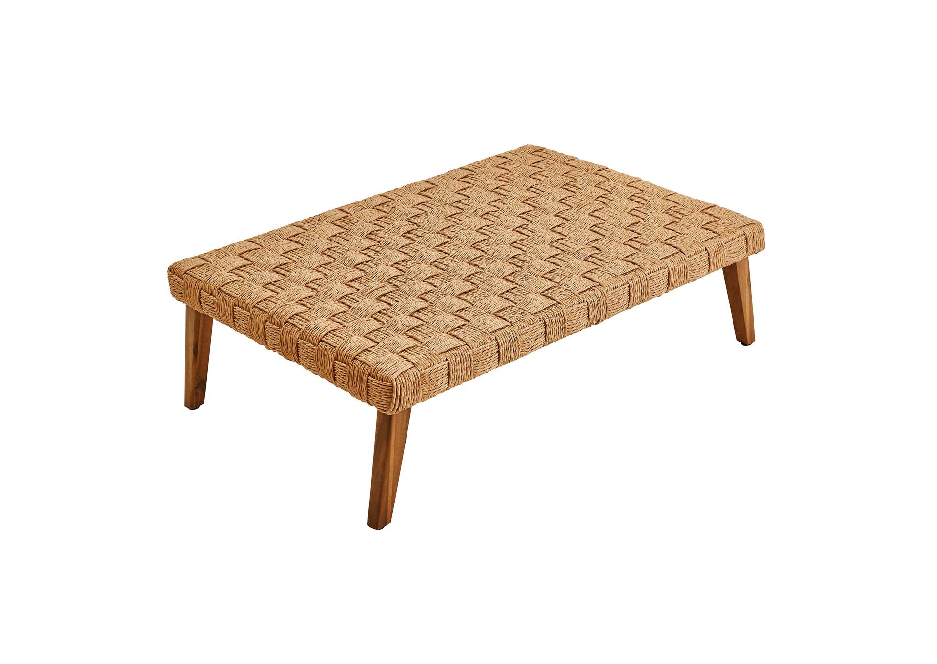 Thames Outdoor Patio Wicker Outdoor Patio Rattan Coffee Table By Modway image 7