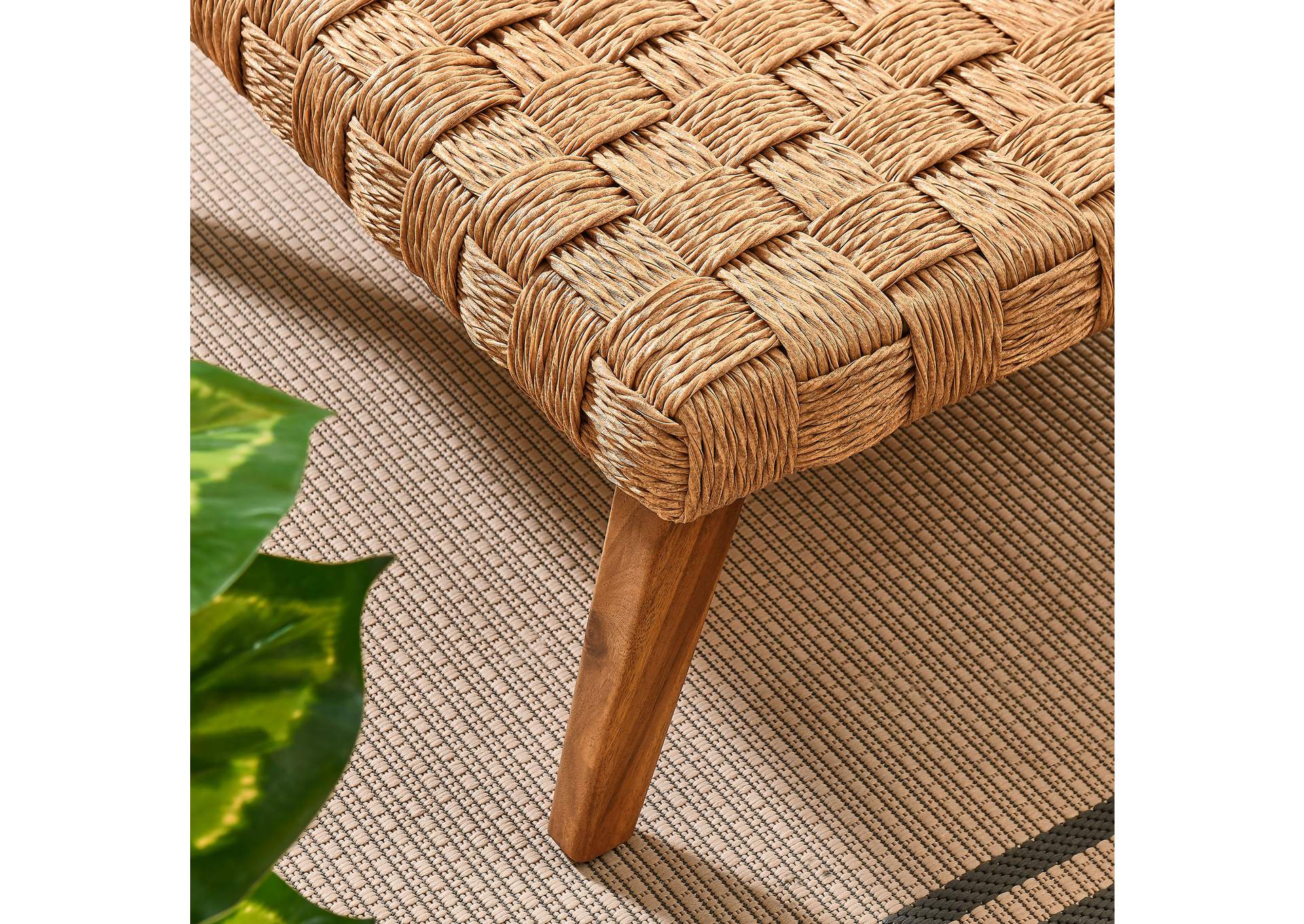 Thames Outdoor Patio Wicker Outdoor Patio Rattan Coffee Table By Modway image 12
