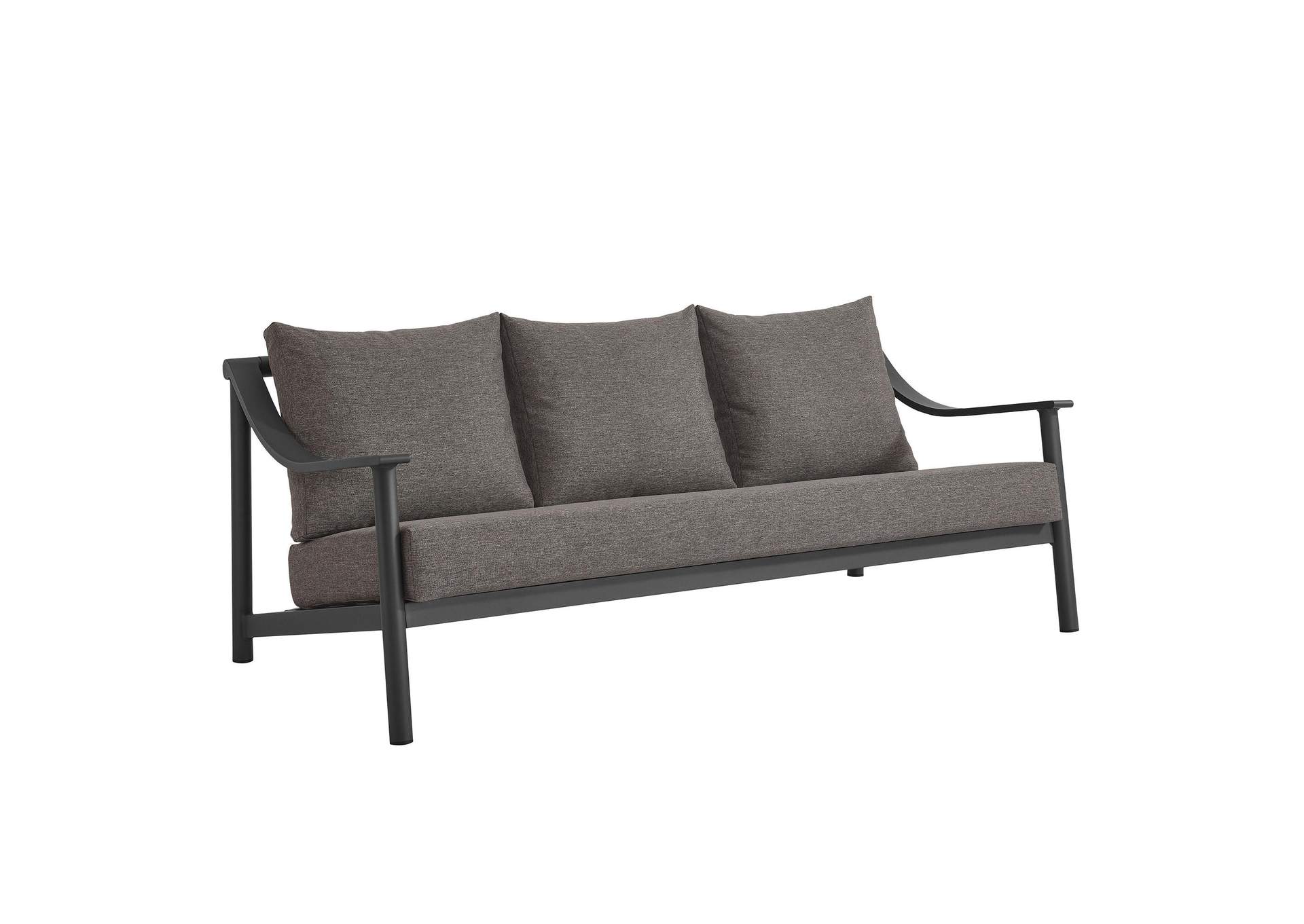 Terrace Outdoor Patio Aluminum Sofa By Modway image 1