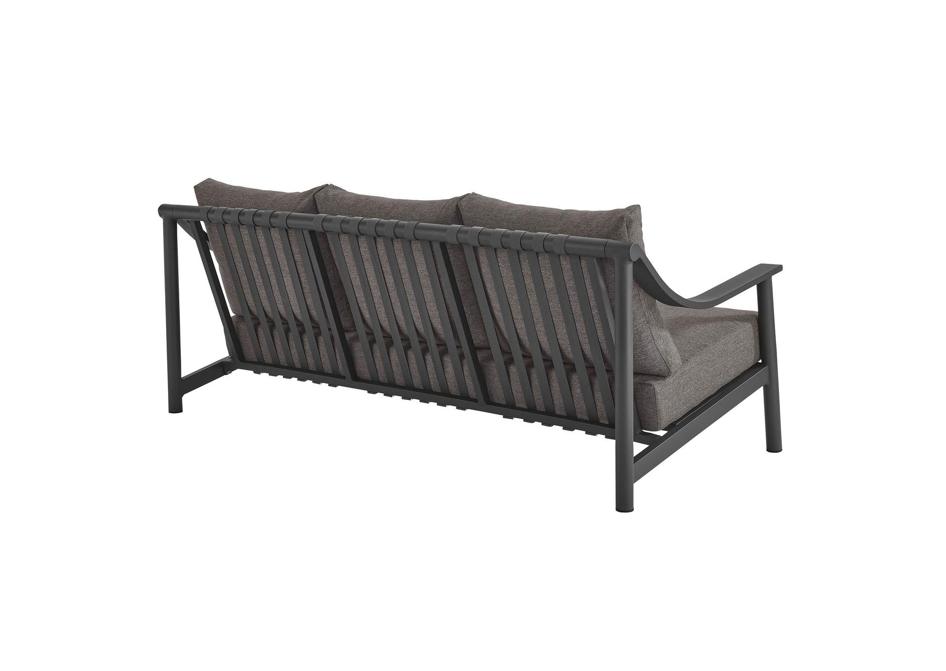 Terrace Outdoor Patio Aluminum Sofa By Modway image 6