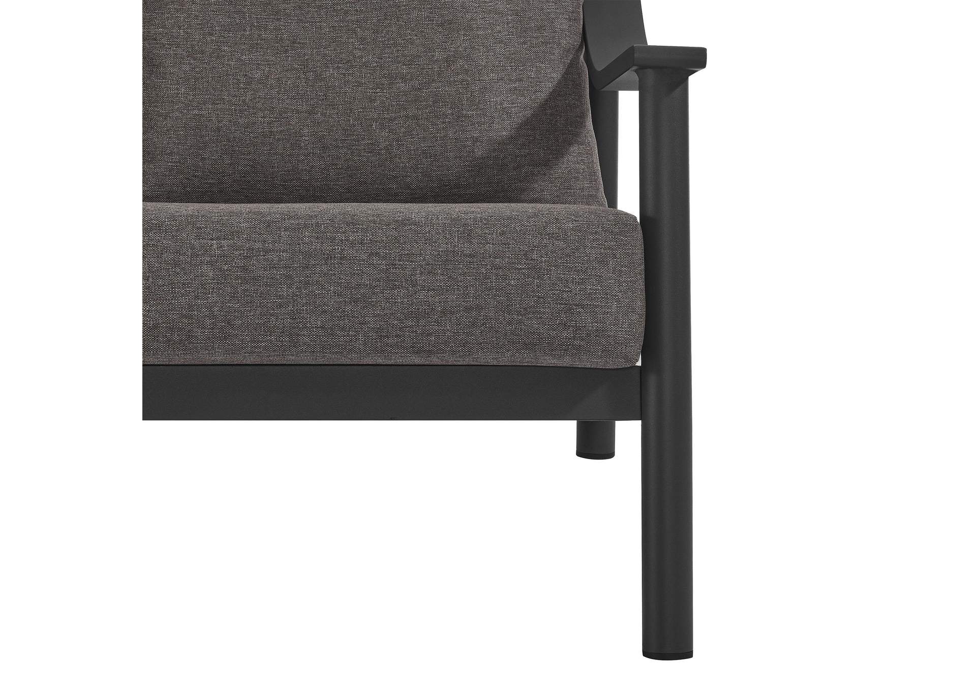 Terrace Outdoor Patio Aluminum Sofa By Modway image 8