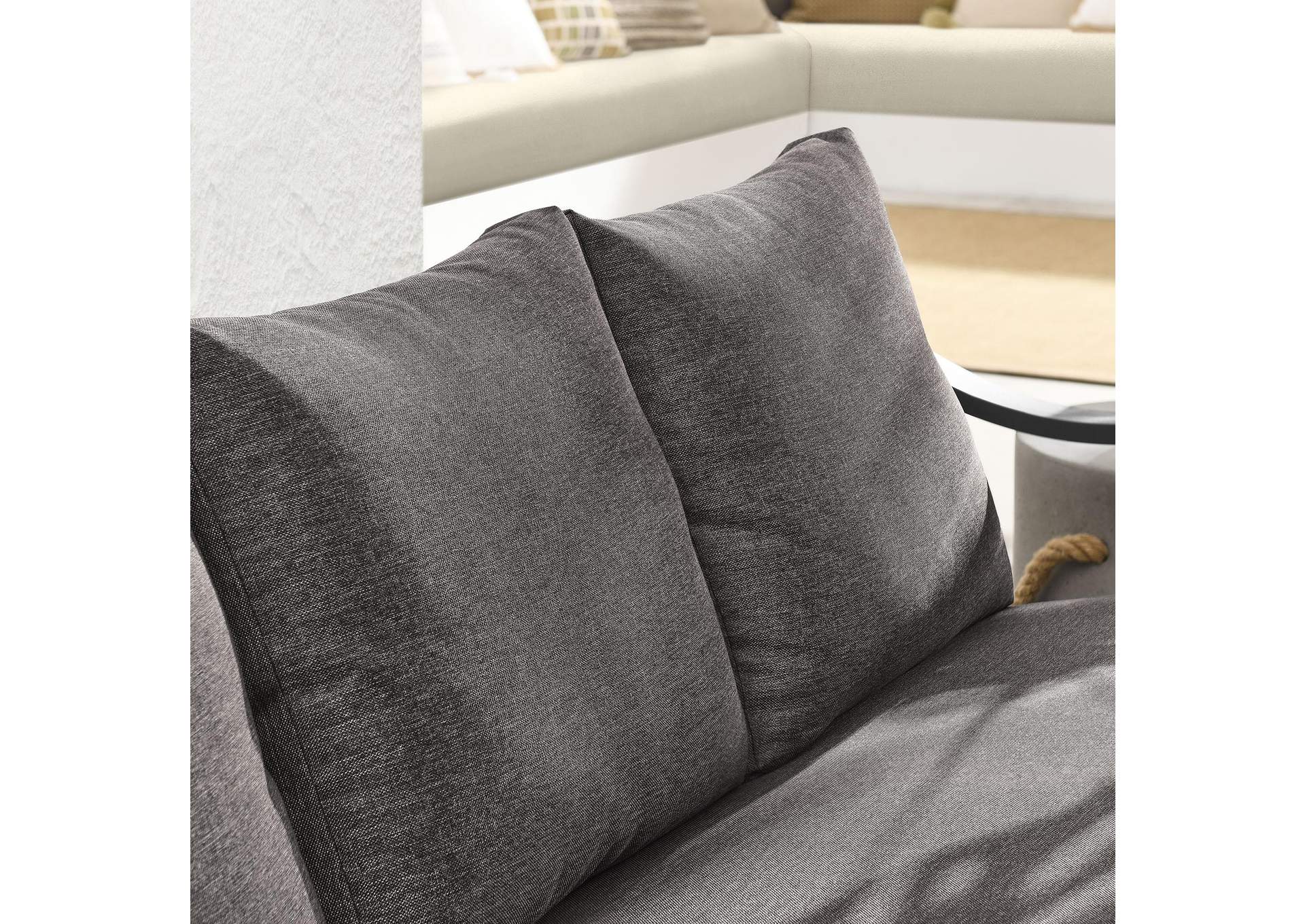 Terrace Outdoor Patio Aluminum Sofa By Modway image 10