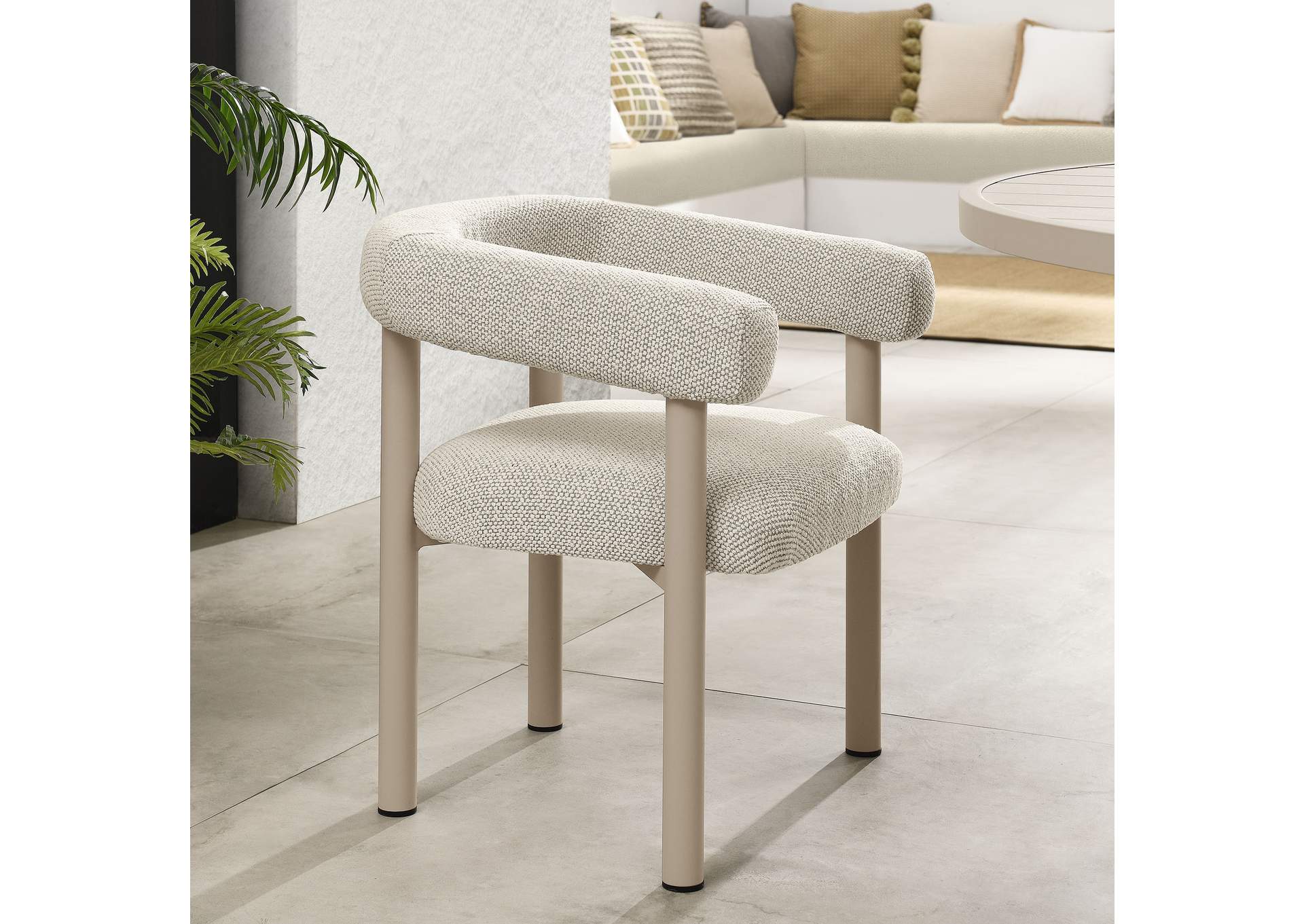 Nautica Outdoor Patio Aluminum Dining Armchairs Set Of 2 By Modway image 11