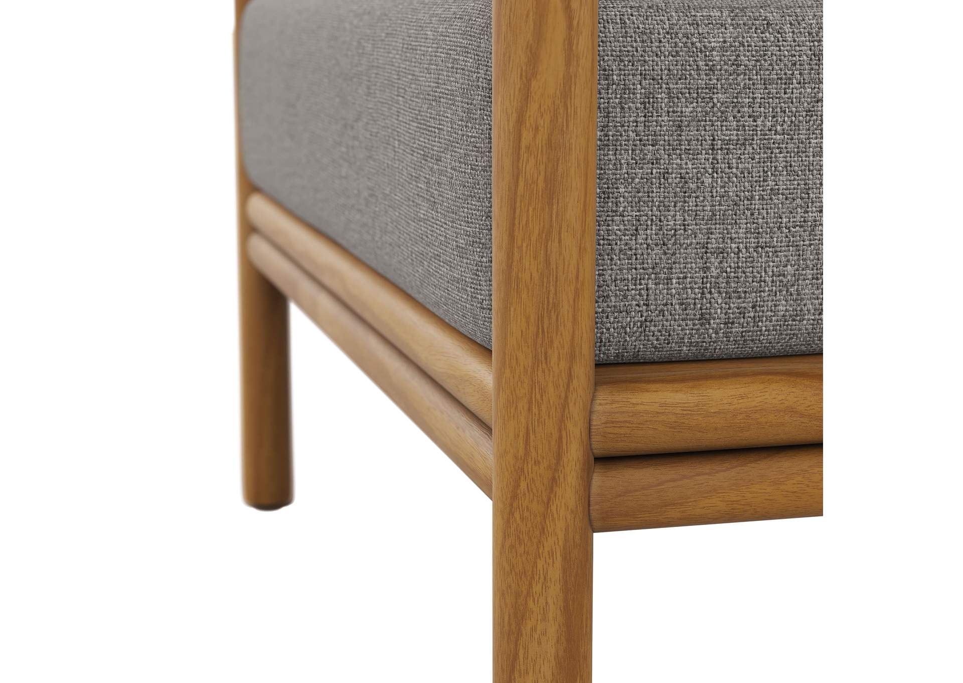 Wren Outdoor Patio Teak Wood Armchair By Modway image 8