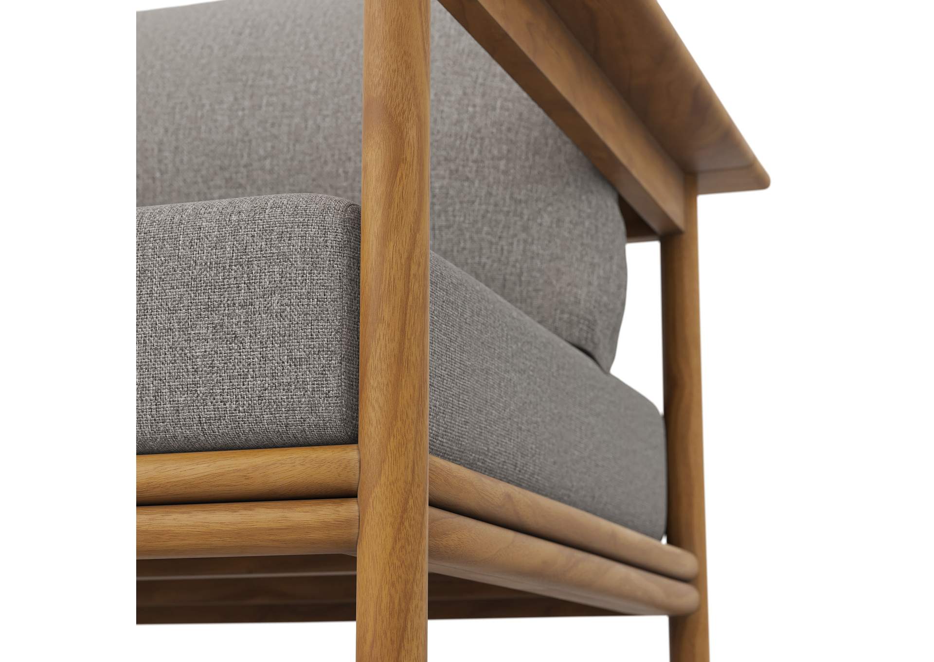 Wren Outdoor Patio Teak Wood Armchair By Modway image 9