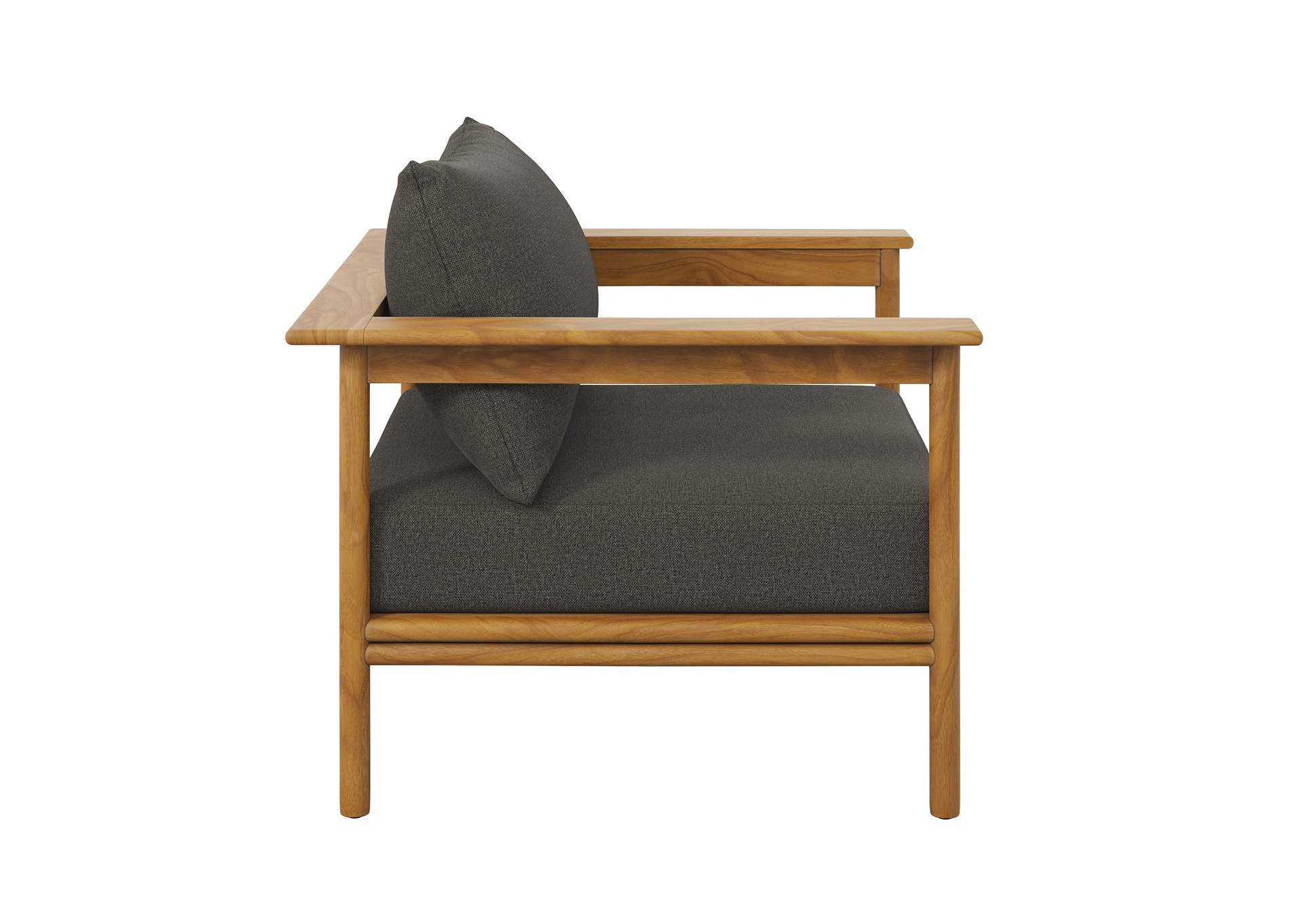 Wren Outdoor Patio Teak Wood Armchair By Modway image 5