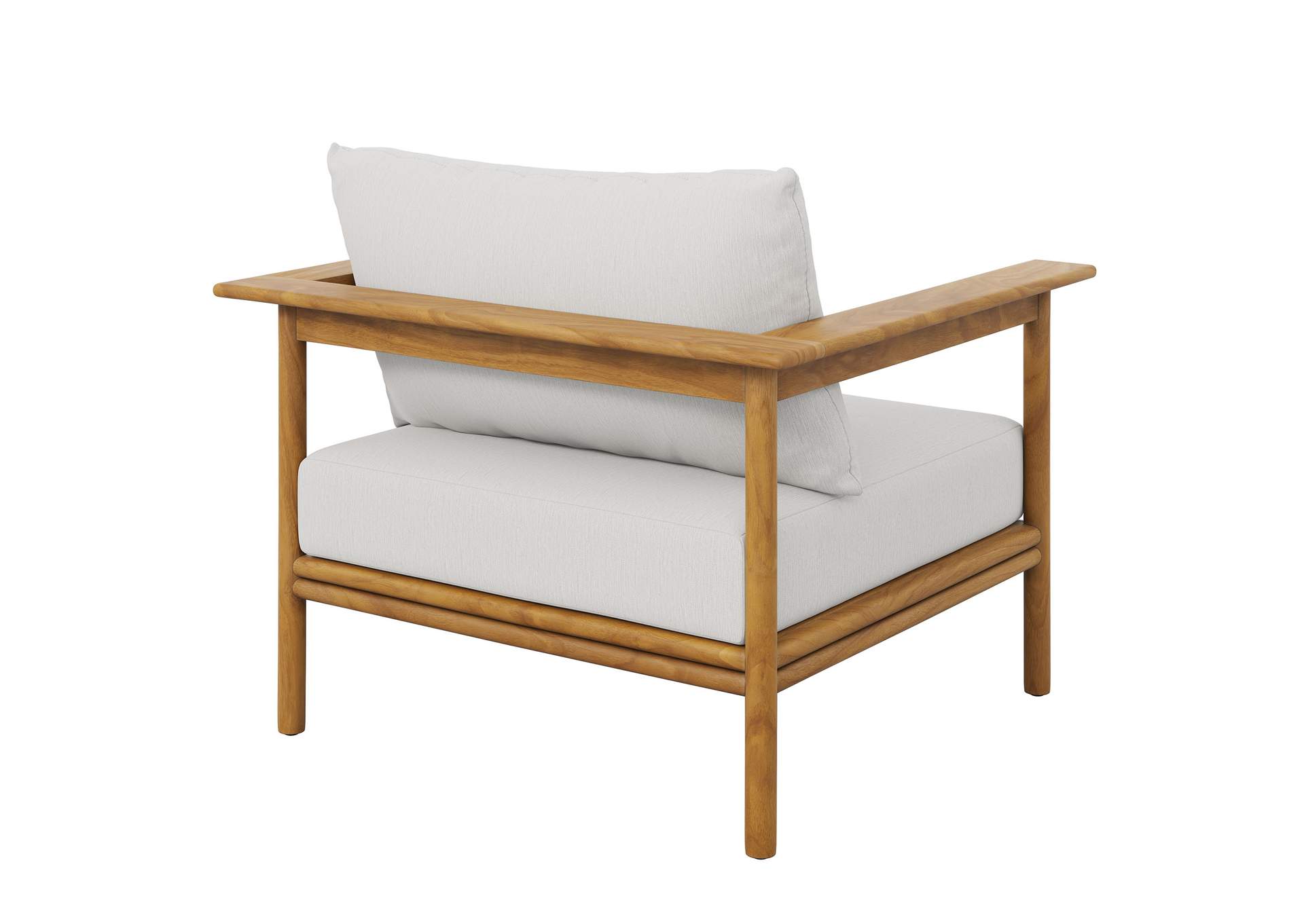 Wren Outdoor Patio Teak Wood Armchair By Modway image 6