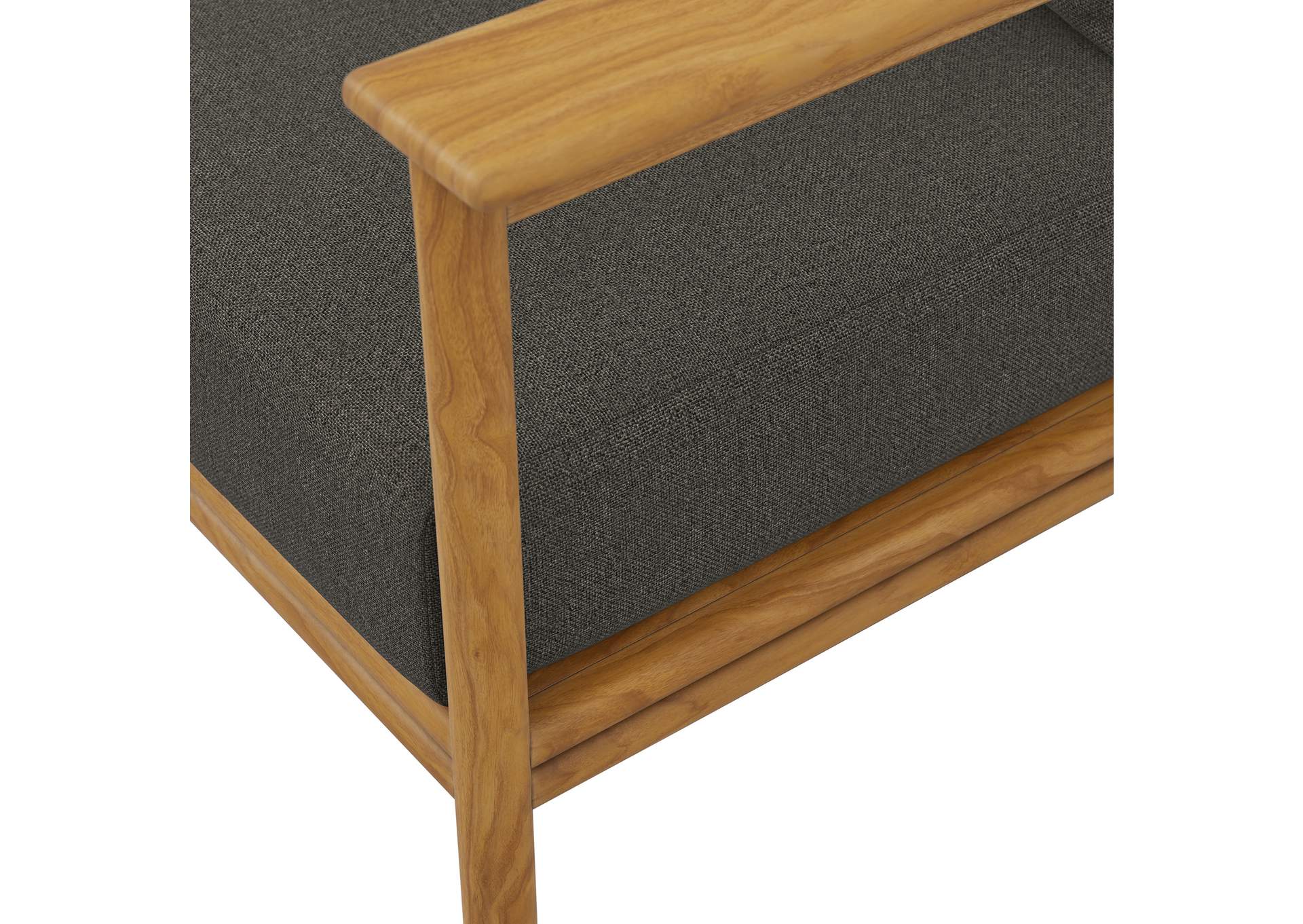Wren Outdoor Patio Teak Wood Sofa By Modway image 8