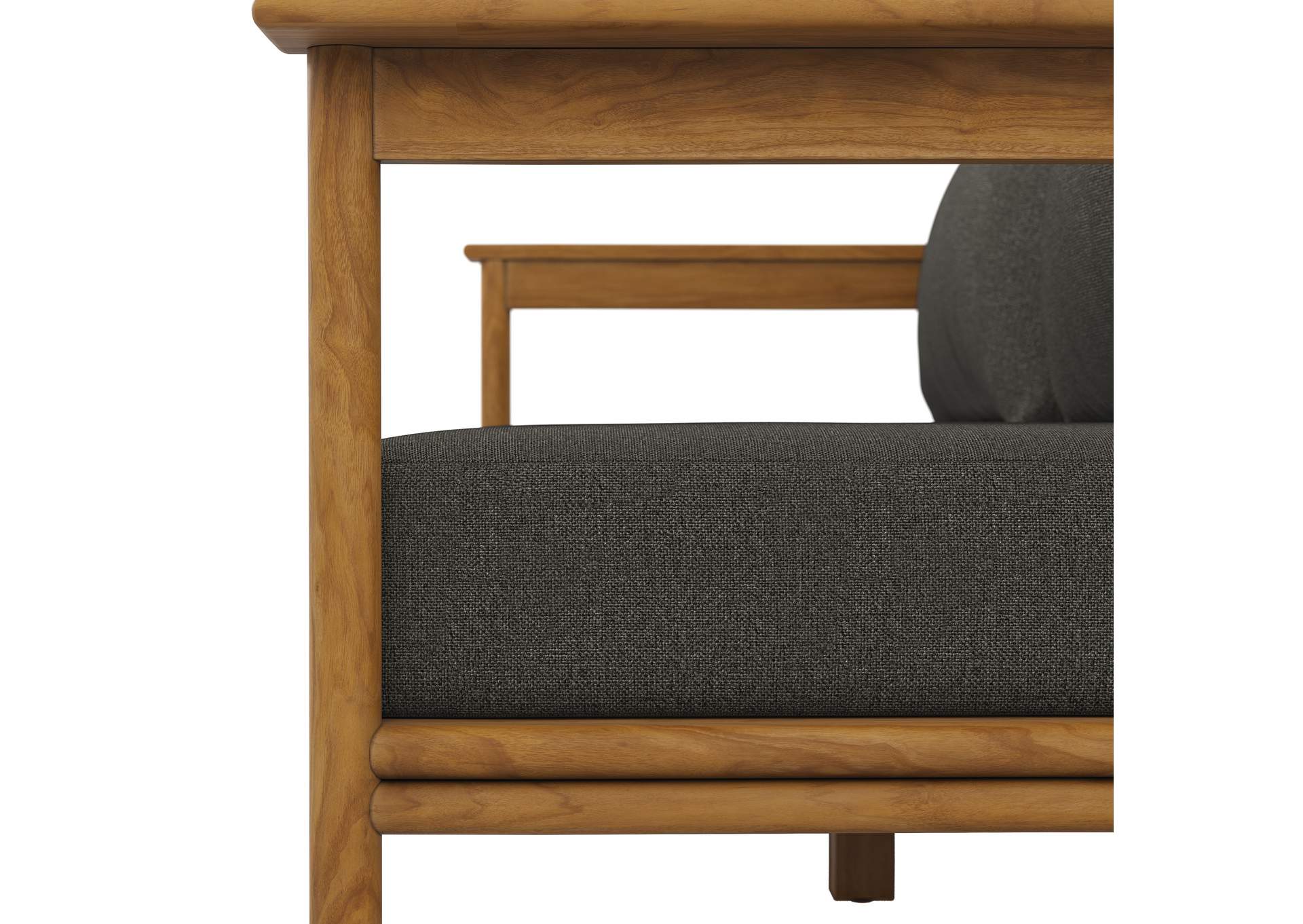 Wren Outdoor Patio Teak Wood Sofa By Modway image 9