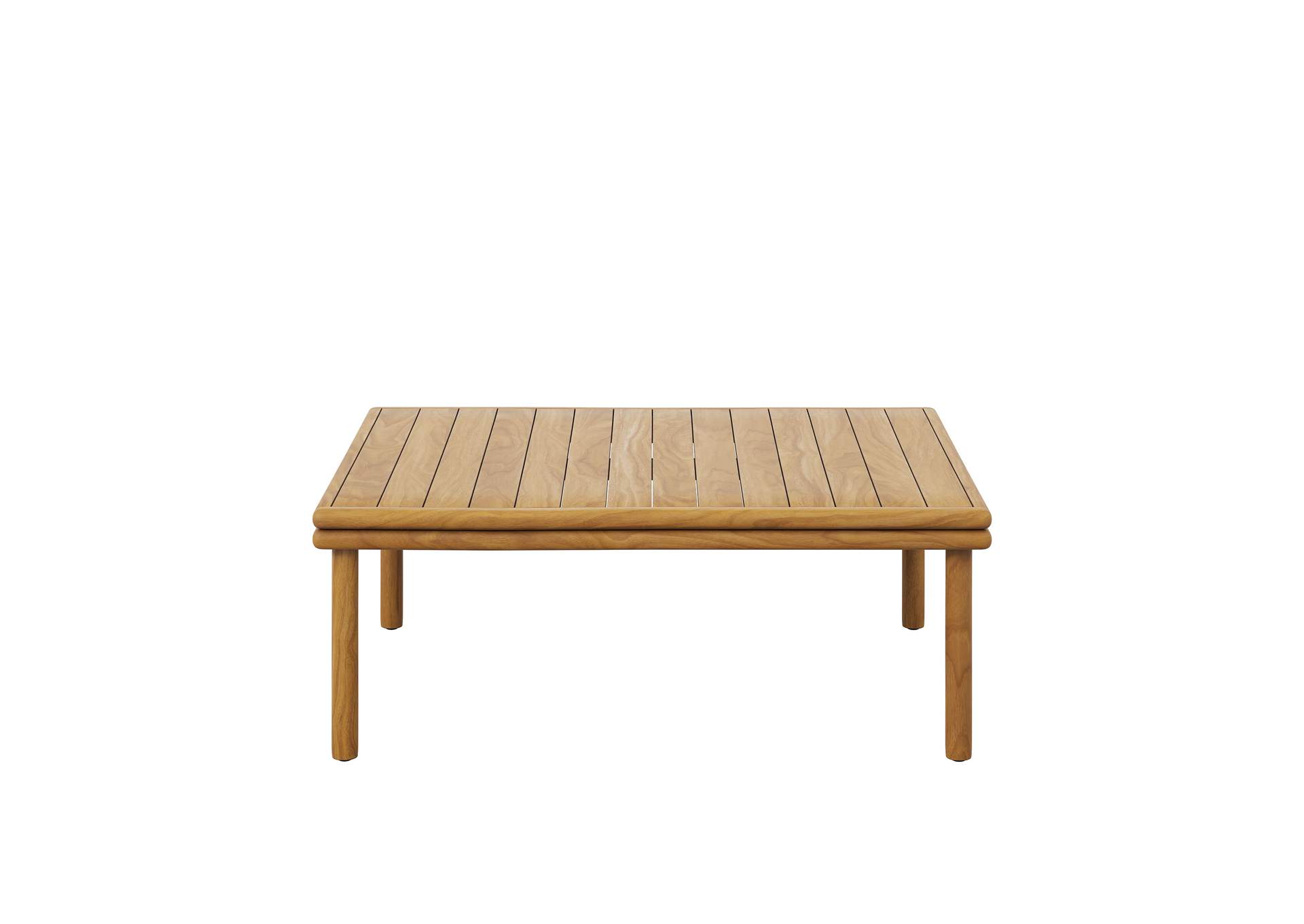 Wren Outdoor Patio Teak Wood Coffee Table By Modway image 6