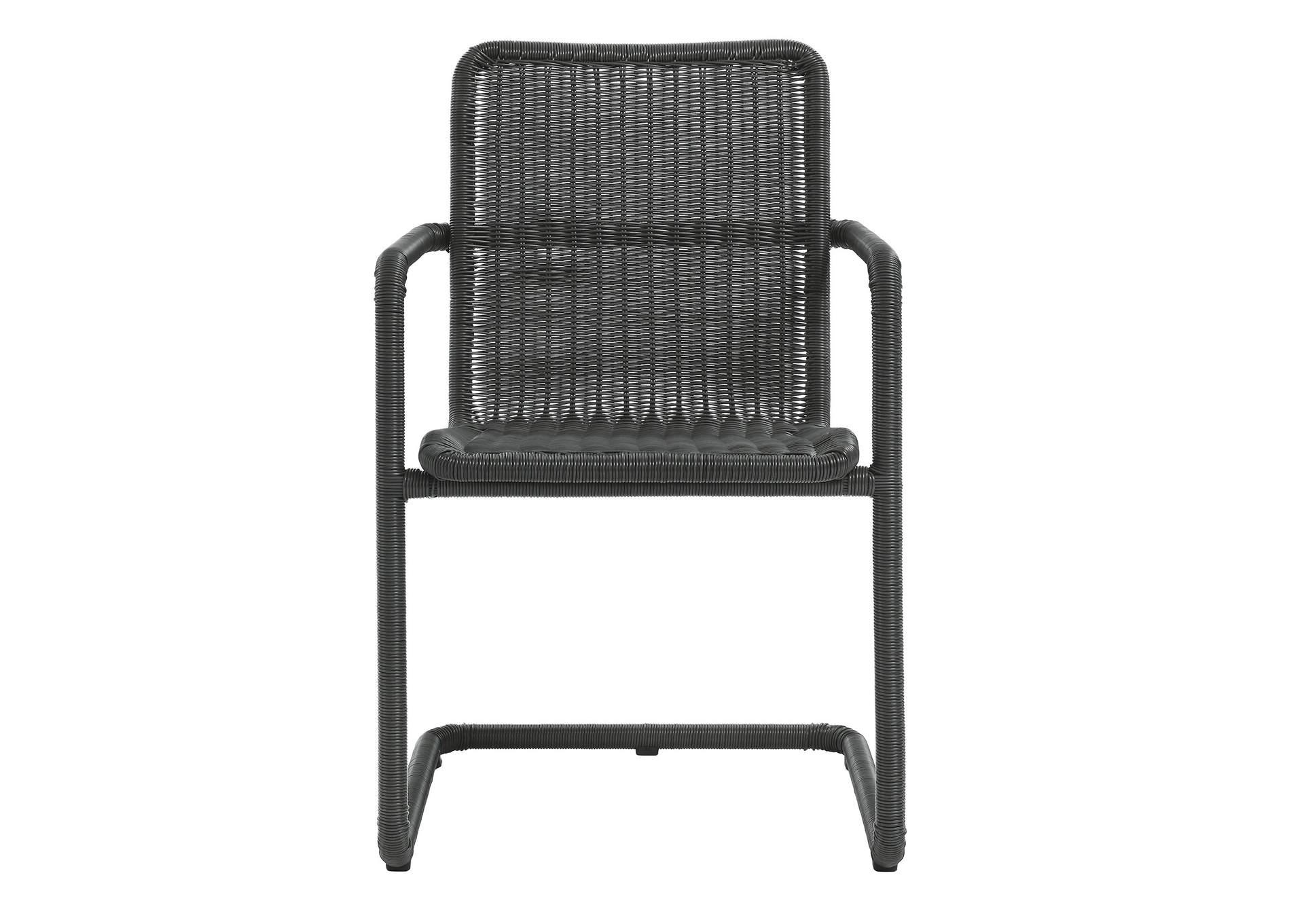 Abacus Outdoor Patio Wicker Dining Chairs Set Of 2 By Modway image 8