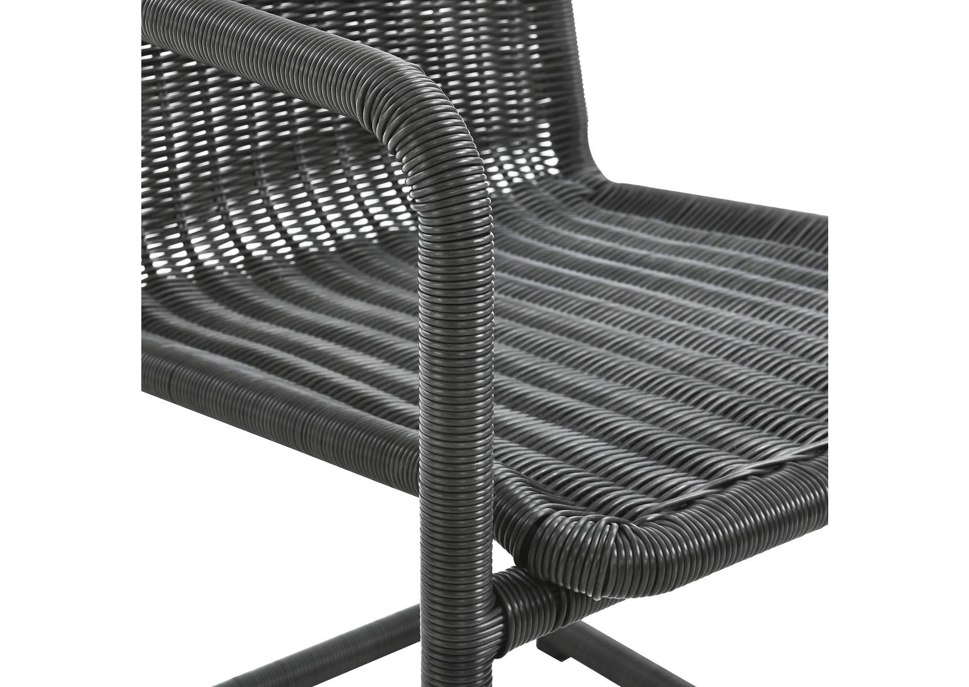 Abacus Outdoor Patio Wicker Dining Chairs Set Of 2 By Modway image 9