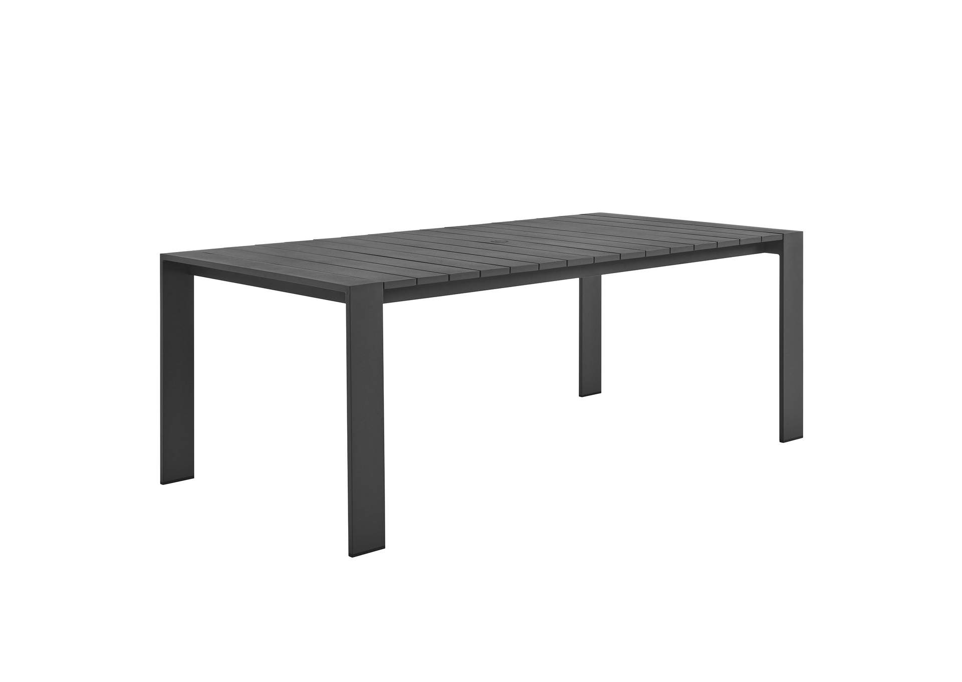 Tahoe Rectangular Outdoor Patio Aluminum Dining Table By Modway image 1