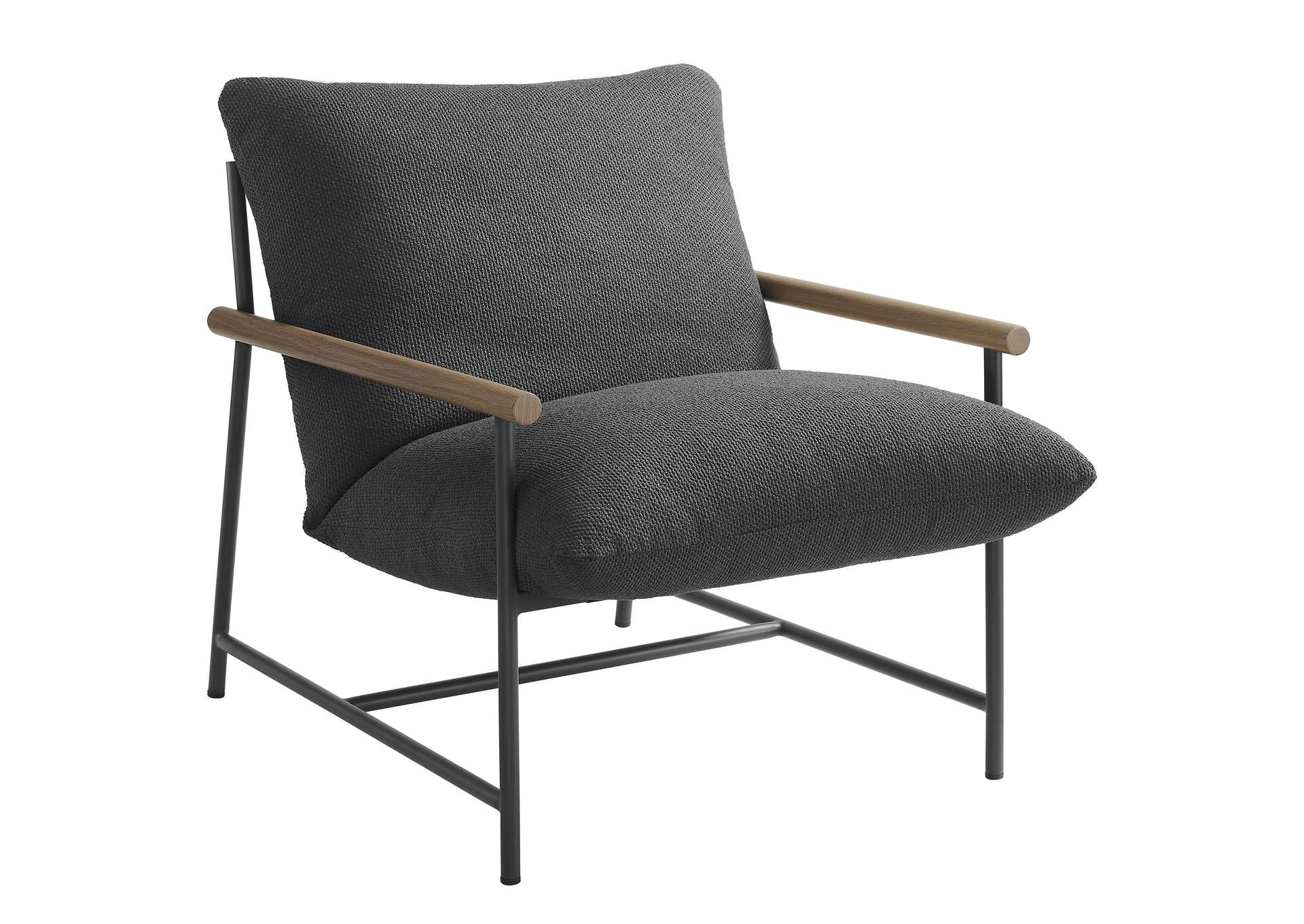 Raya Outdoor Patio Boucle Sling Lounge Chair By Modway image 1