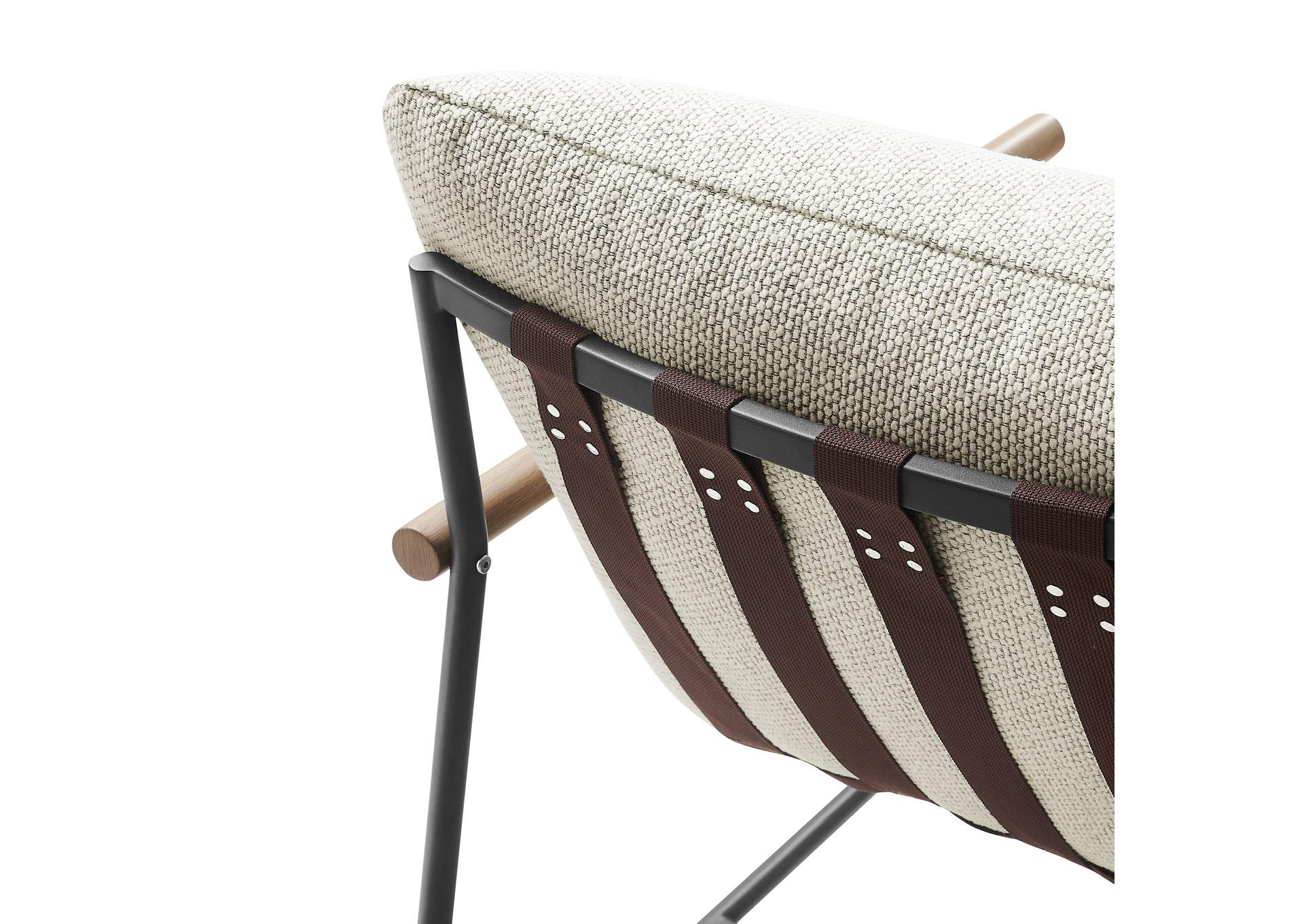 Raya Outdoor Patio Boucle Sling Lounge Chair By Modway image 8