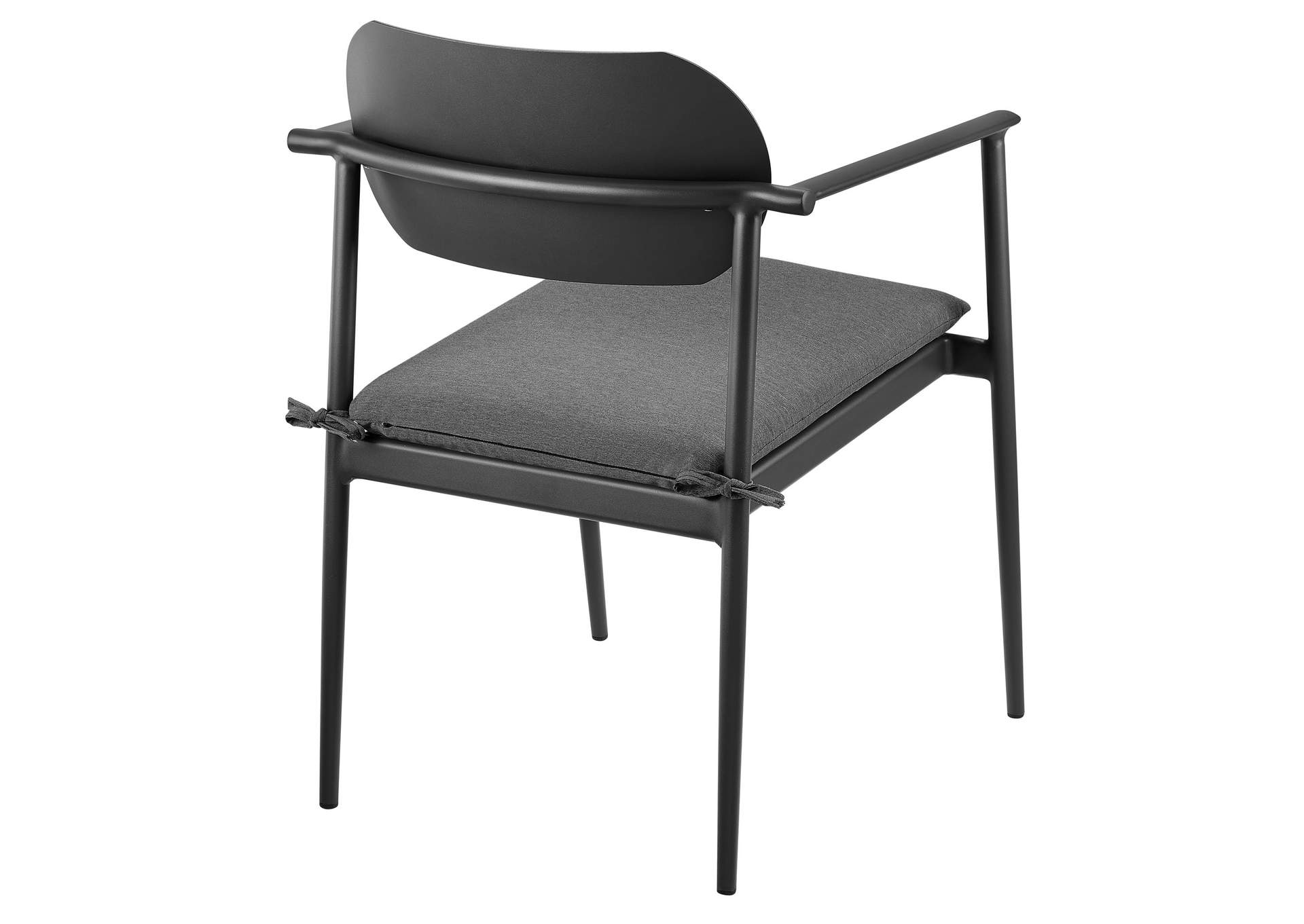 Aeris Stackable Outdoor Patio Aluminum Dining Armchair Set Of 2 By Modway image 7