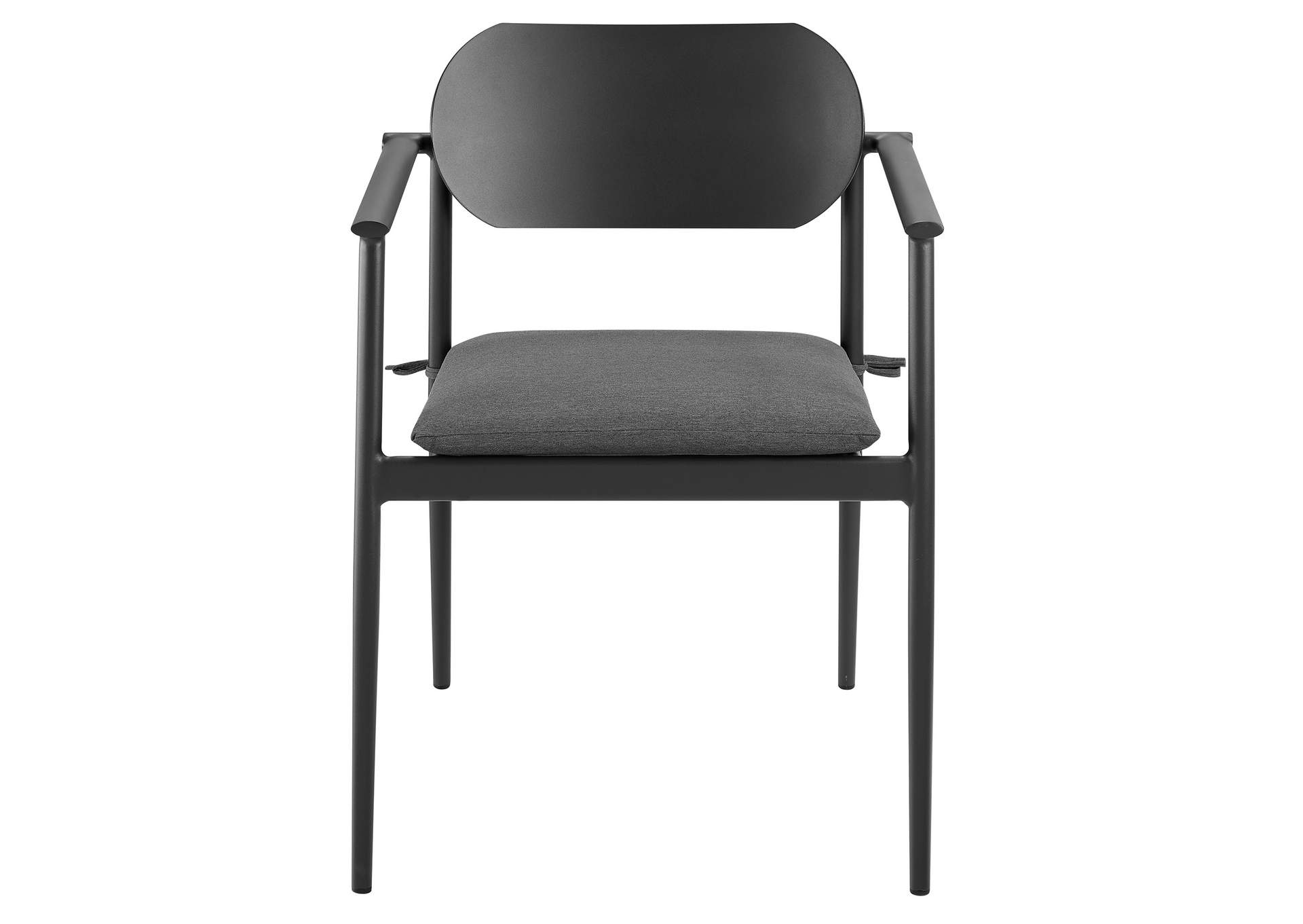 Aeris Stackable Outdoor Patio Aluminum Dining Armchair Set Of 2 By Modway image 8