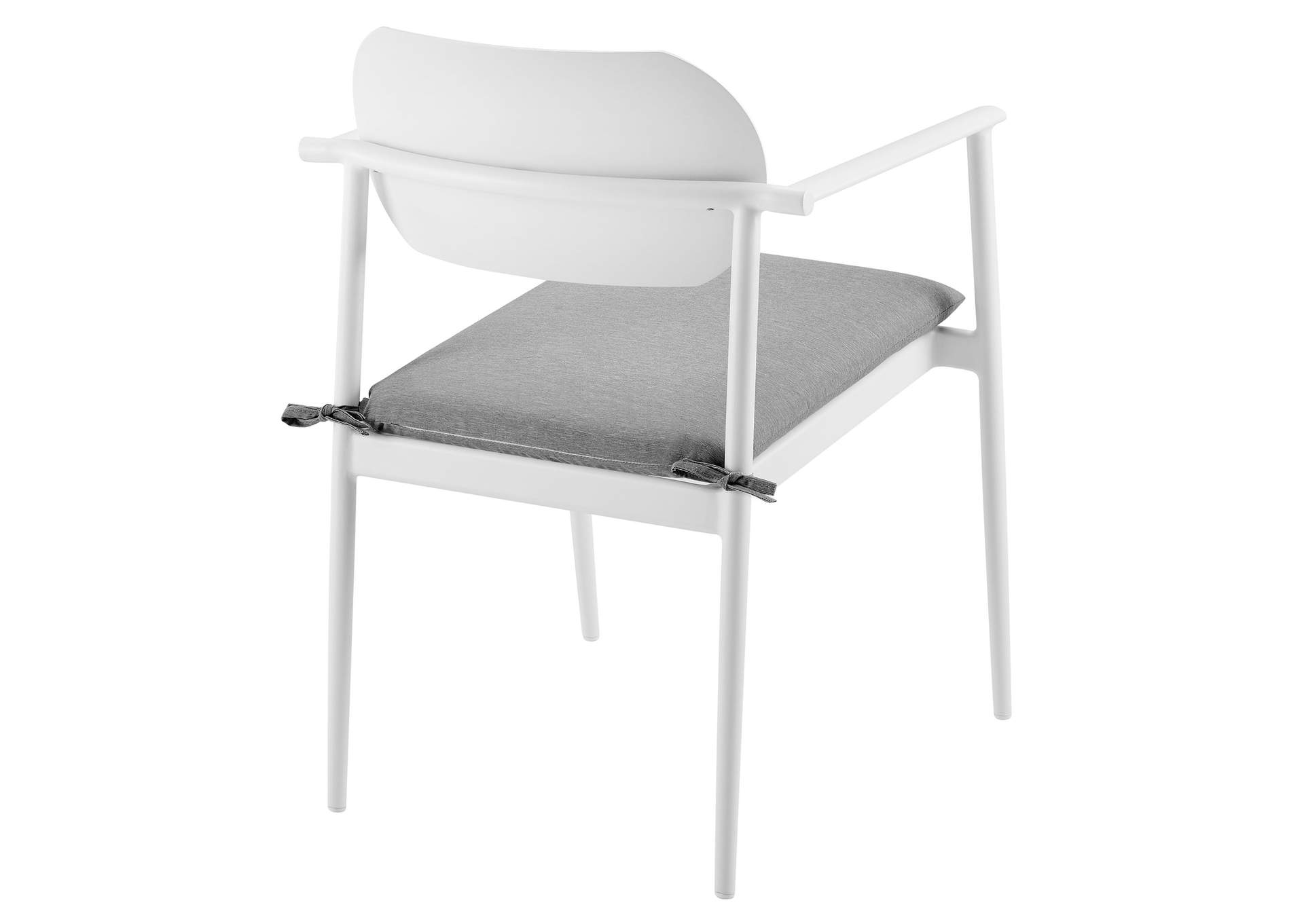 Aeris Stackable Outdoor Patio Aluminum Dining Armchair Set Of 2 By Modway image 7