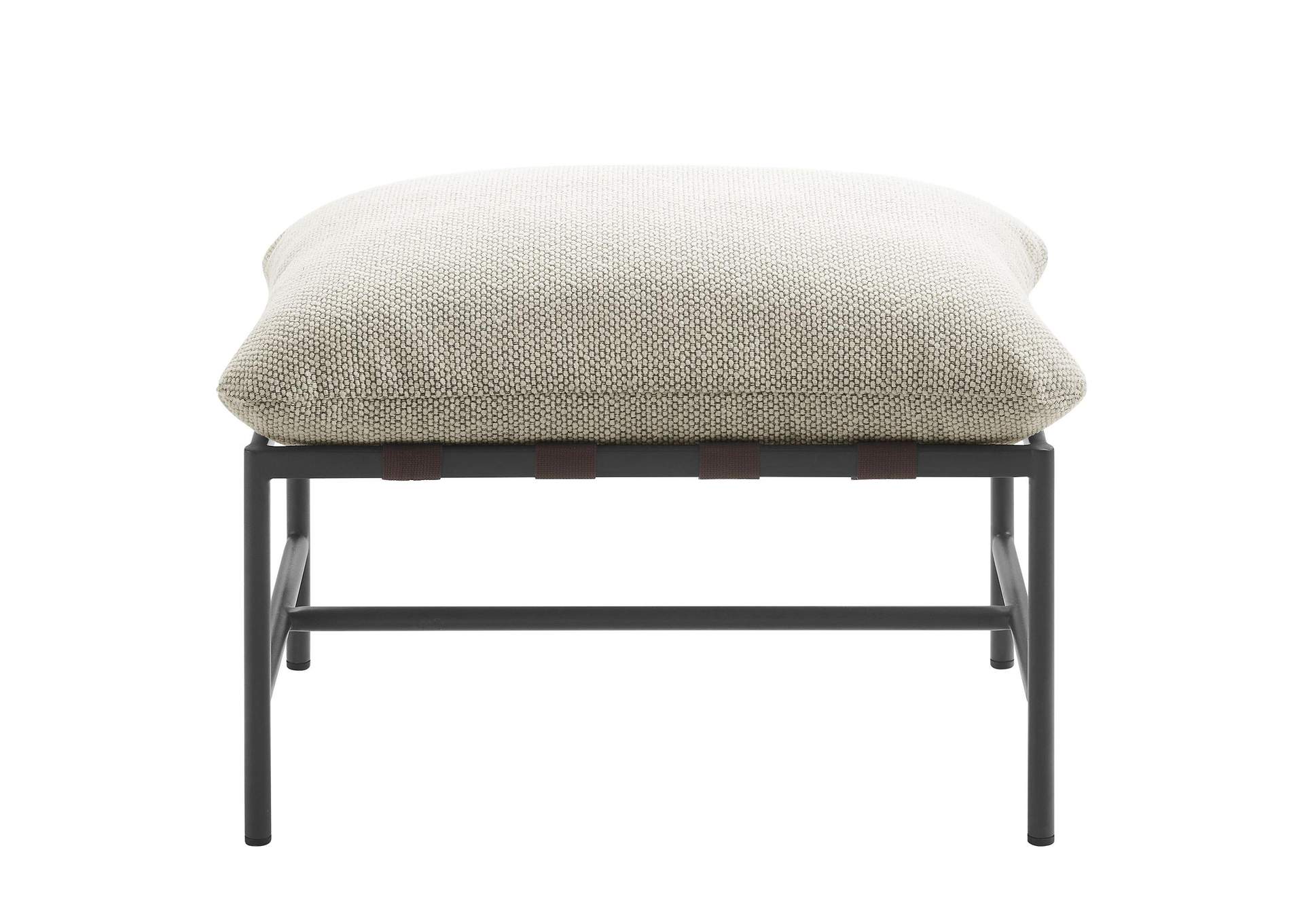 Raya Outdoor Patio Boucle Ottoman By Modway image 6