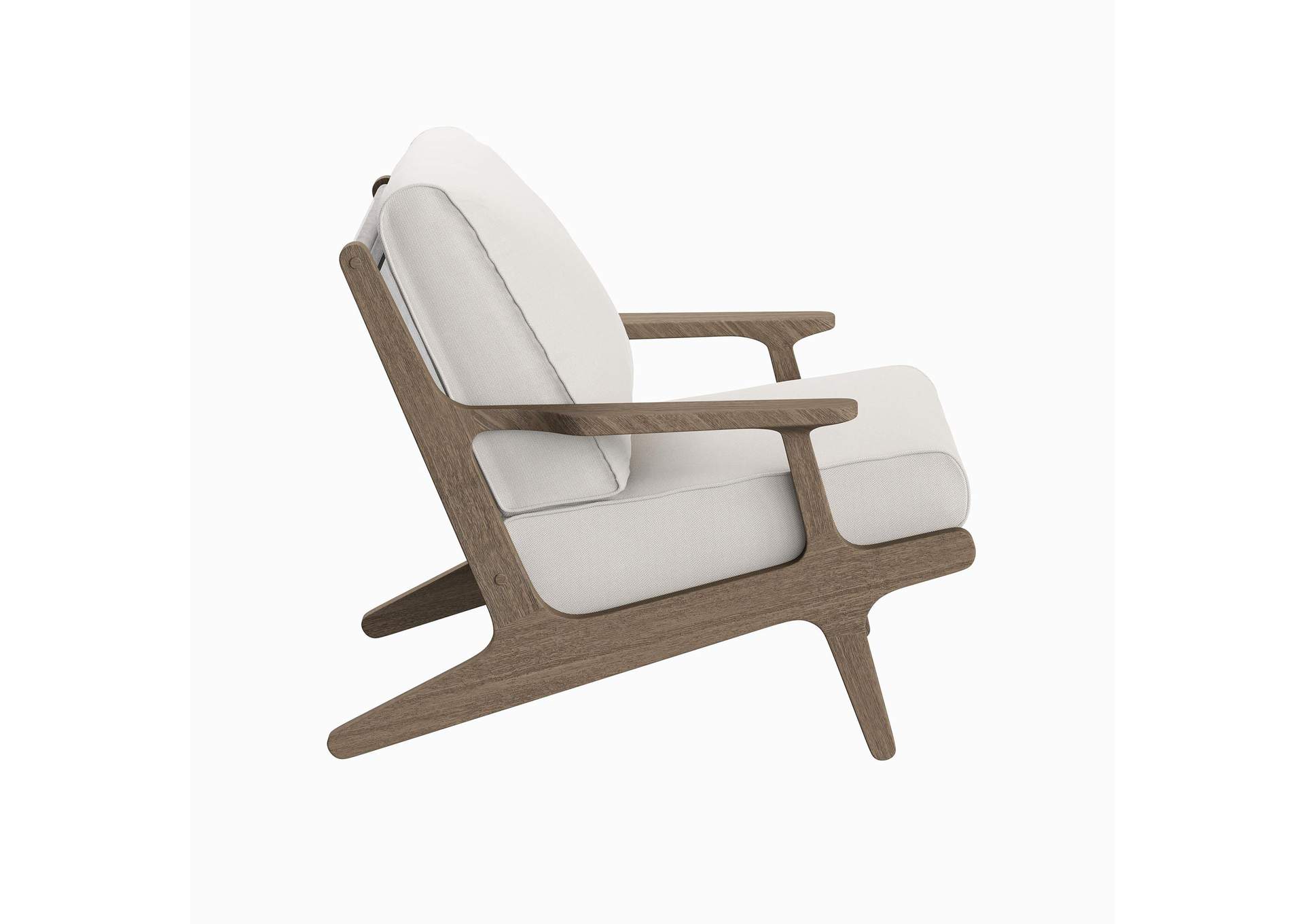 Saratoga Outdoor Patio Teak Wood Armchair By Modway image 5