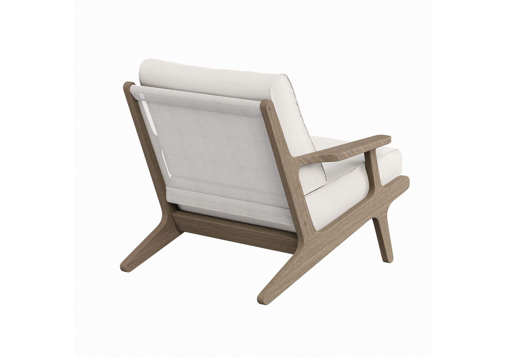 Saratoga Outdoor Patio Teak Wood Armchair By Modway image 6