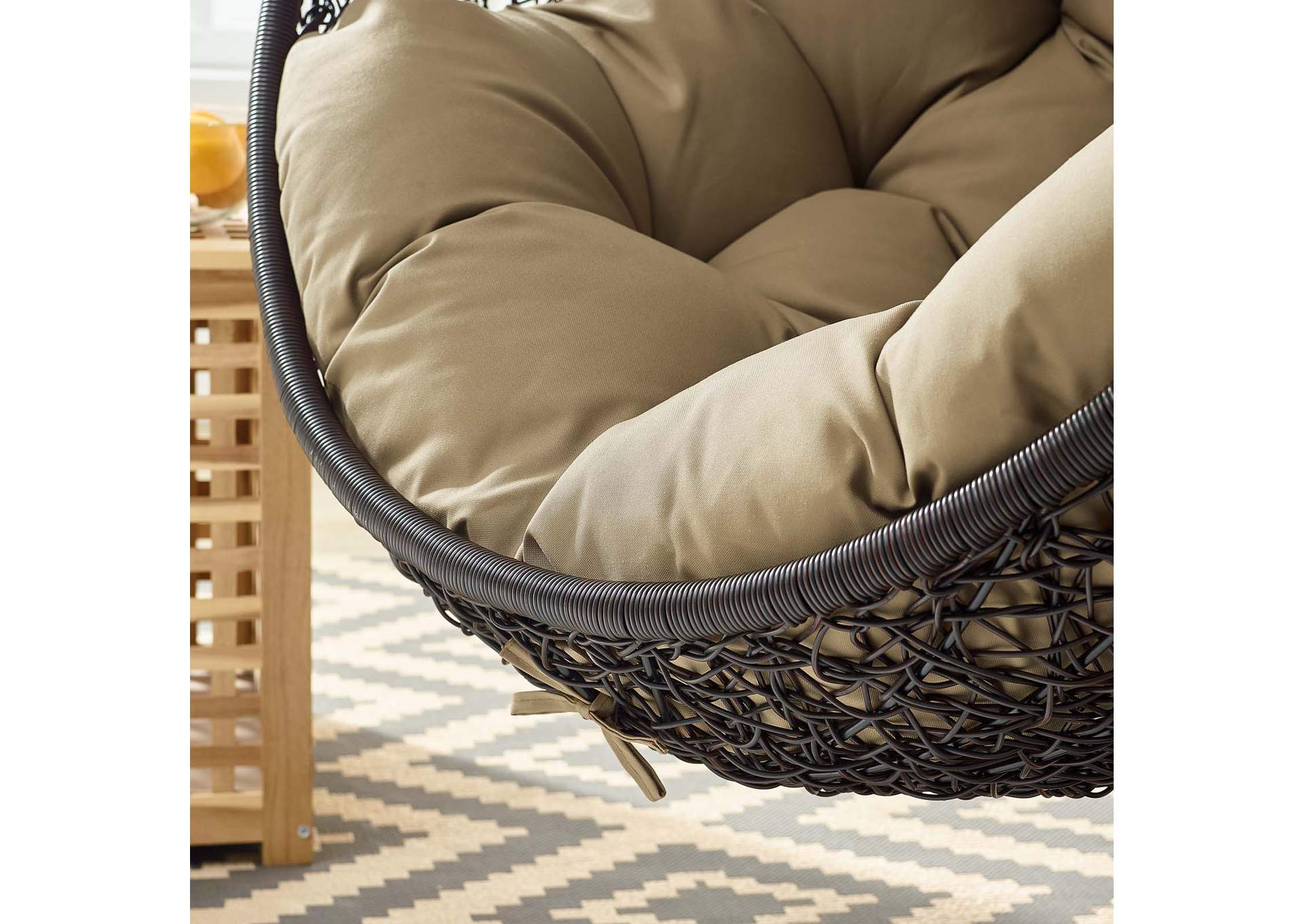 Encase Swing Outdoor Patio Lounge Chair
