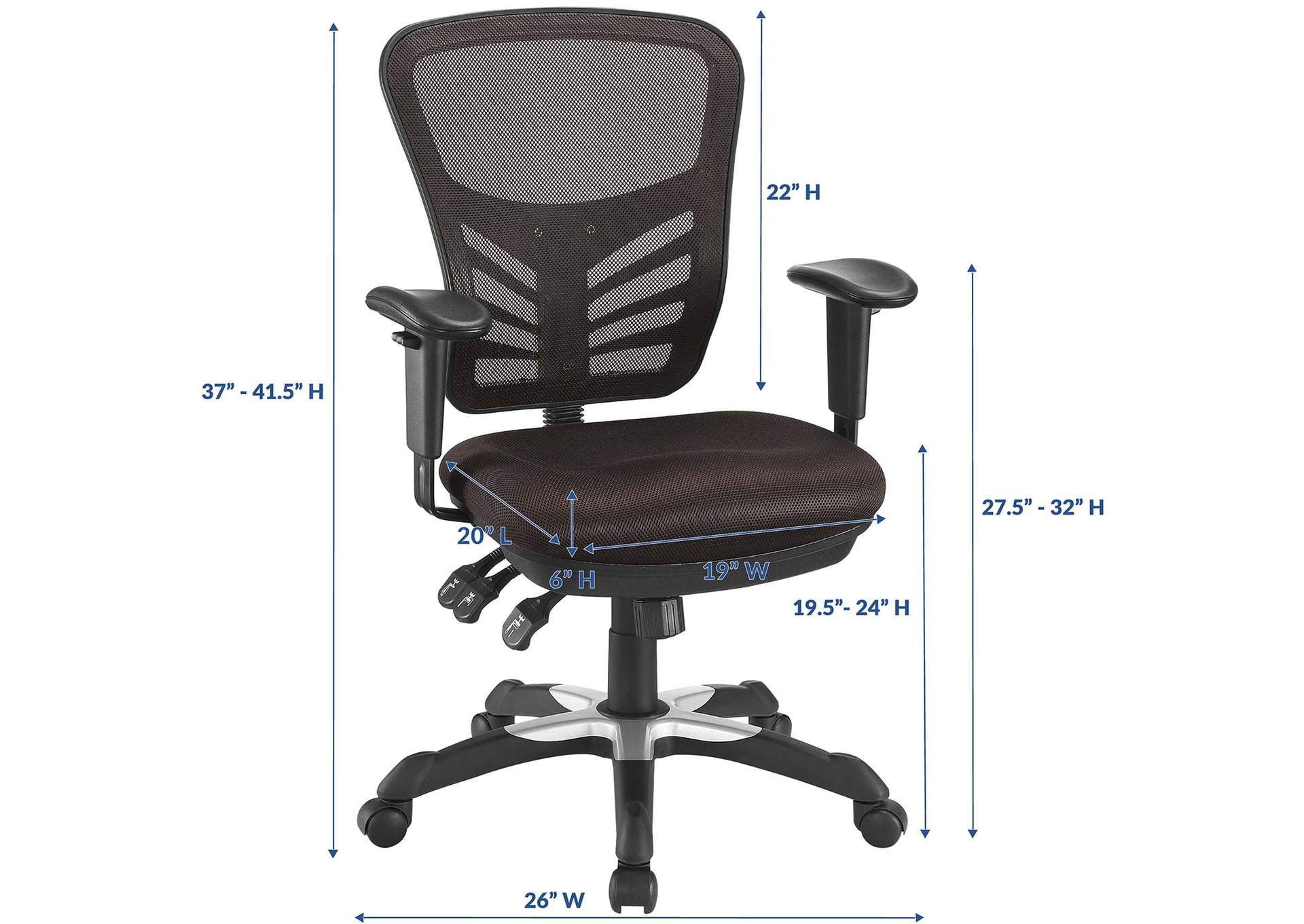 Articulate Mesh Office Chair image 3