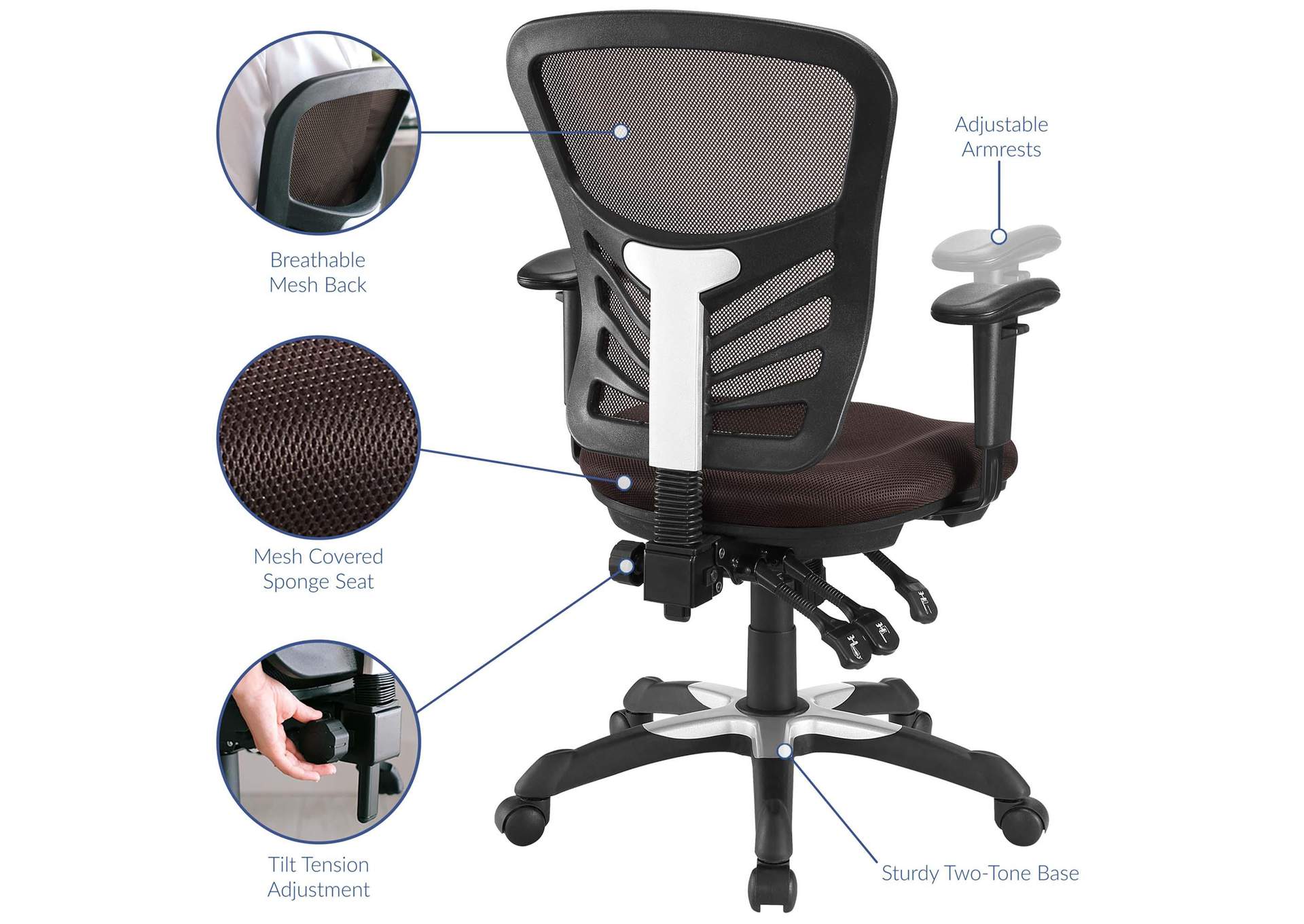 Articulate Mesh Office Chair image 6