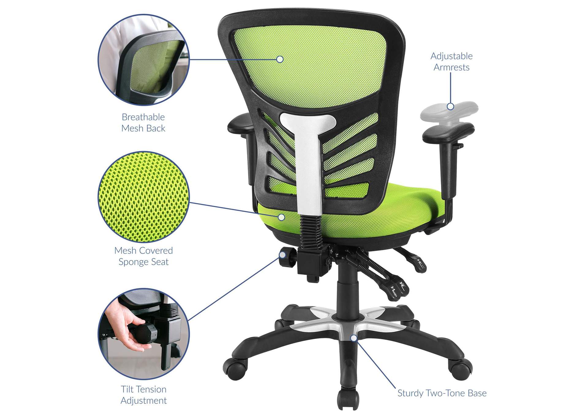 Articulate Mesh Office Chair image 8