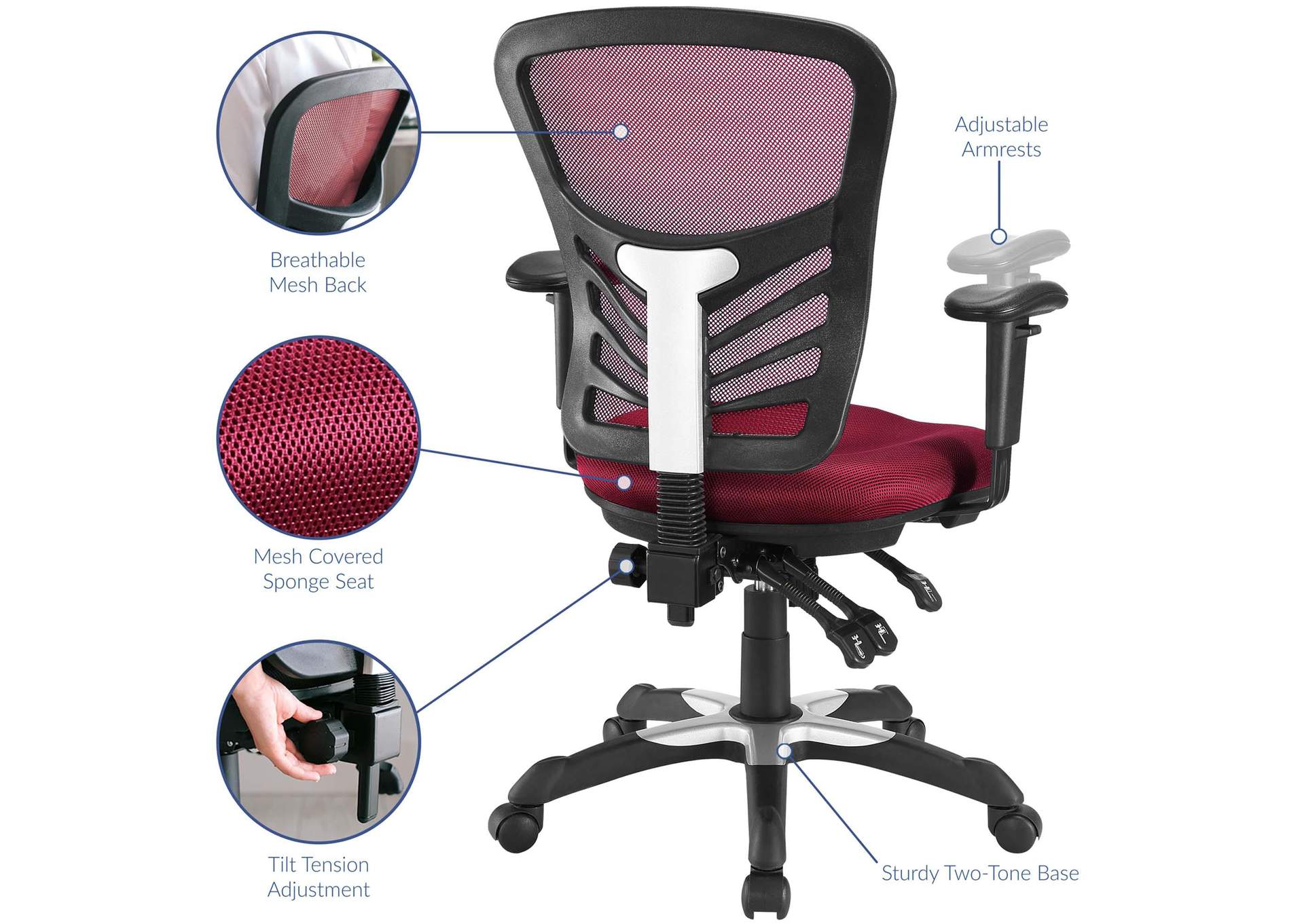 Articulate Mesh Office Chair image 8