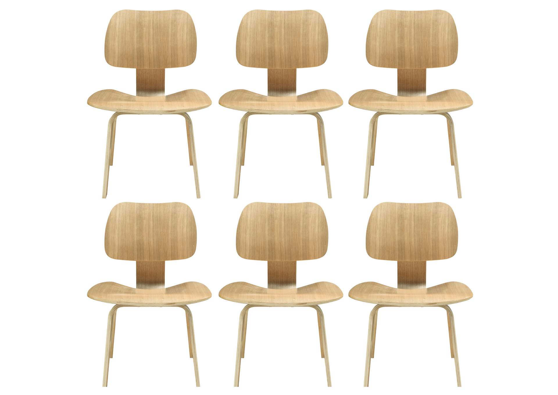 Fathom Dining Chairs Set Of 6 By Modway image 1