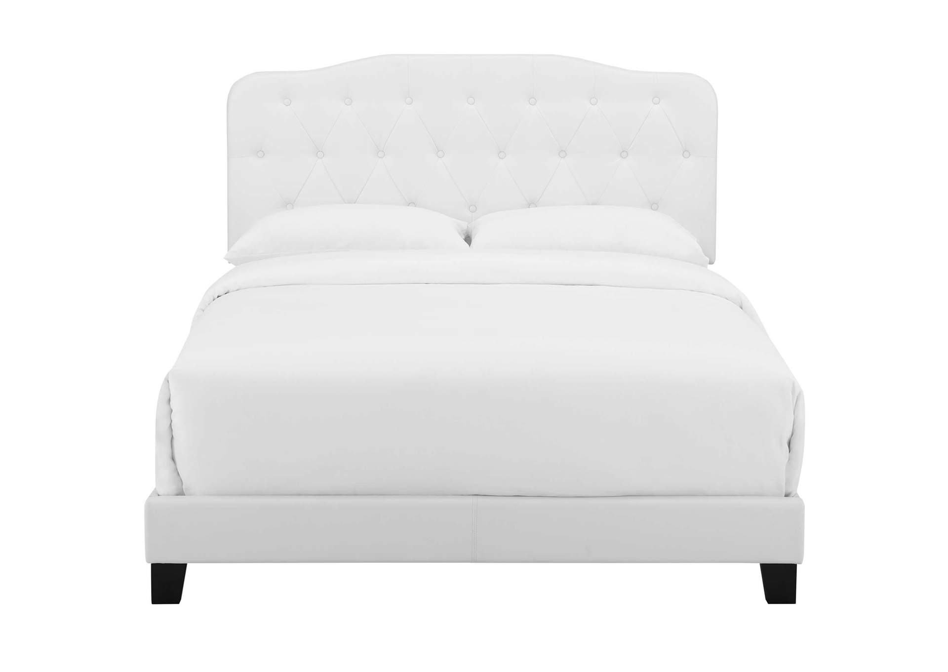 Amelia Full Faux Leather Bed image 5