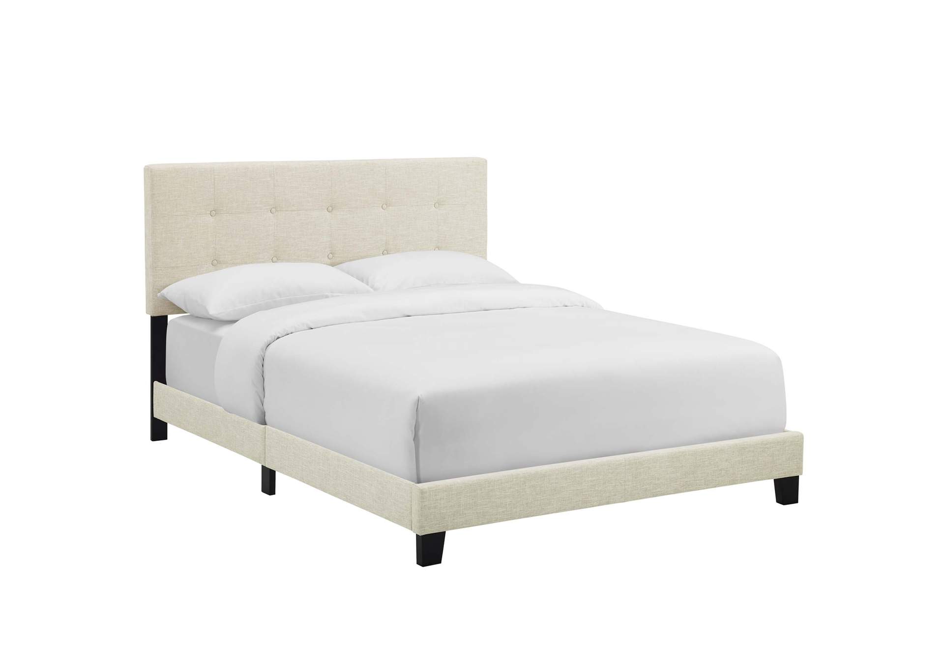 Amira Upholstered Fabric Queen Bed By Modway