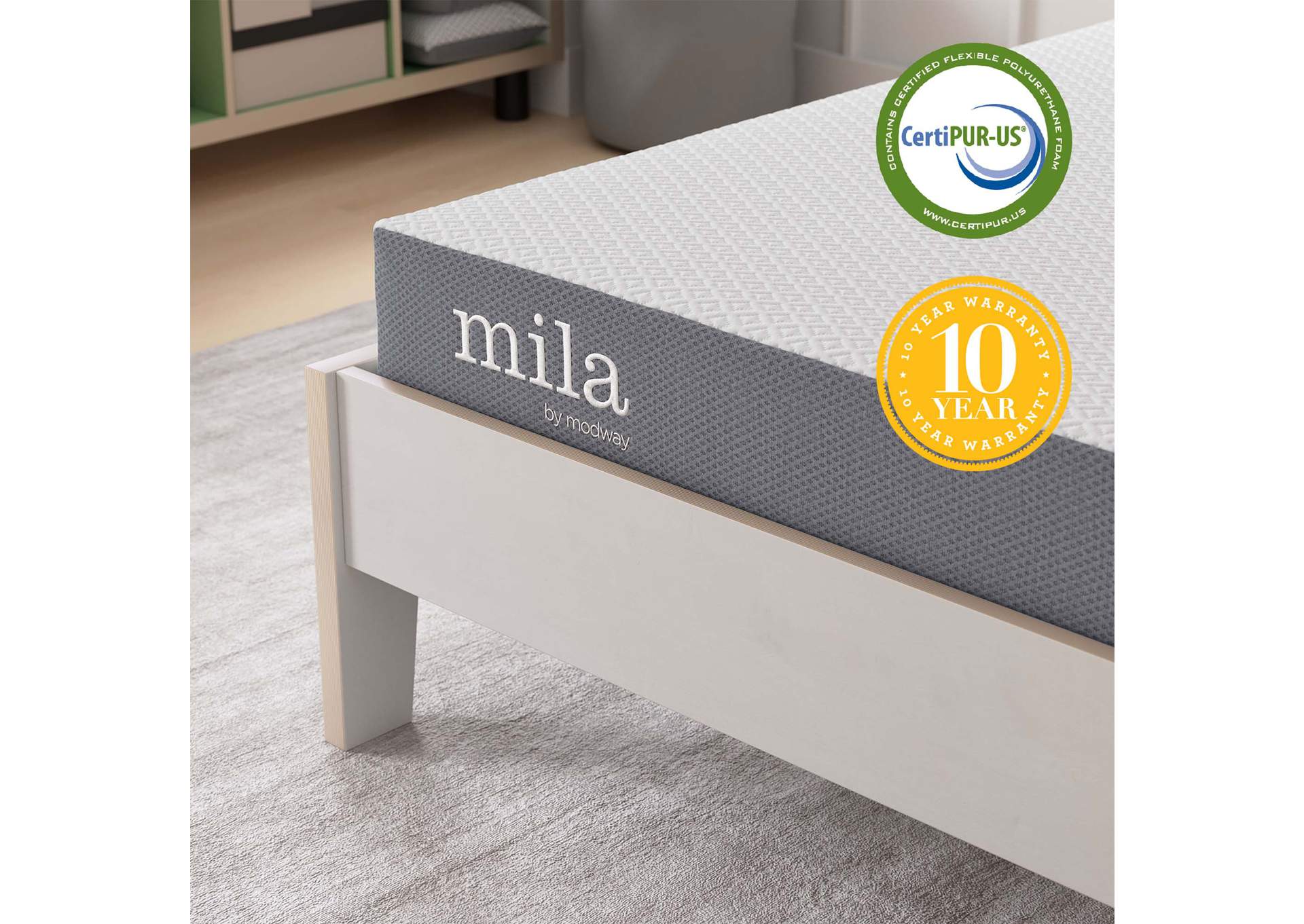 Mila 5 Inch Twin Mattress image 17