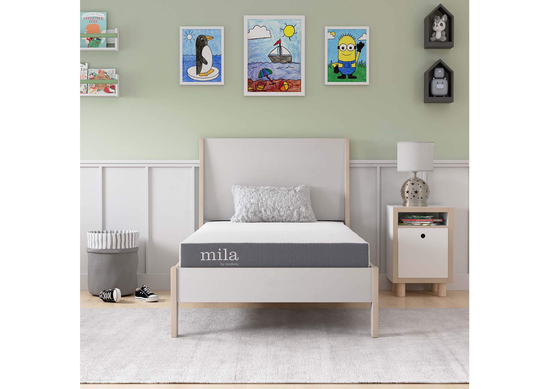 Mila 5 Inch Twin Mattress image 19