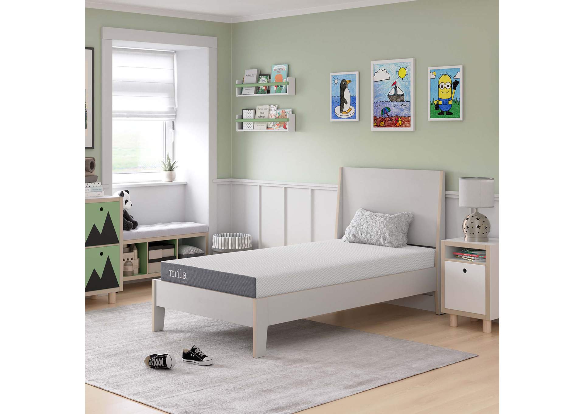 Mila 5 Inch Twin Mattress By Modway image 10