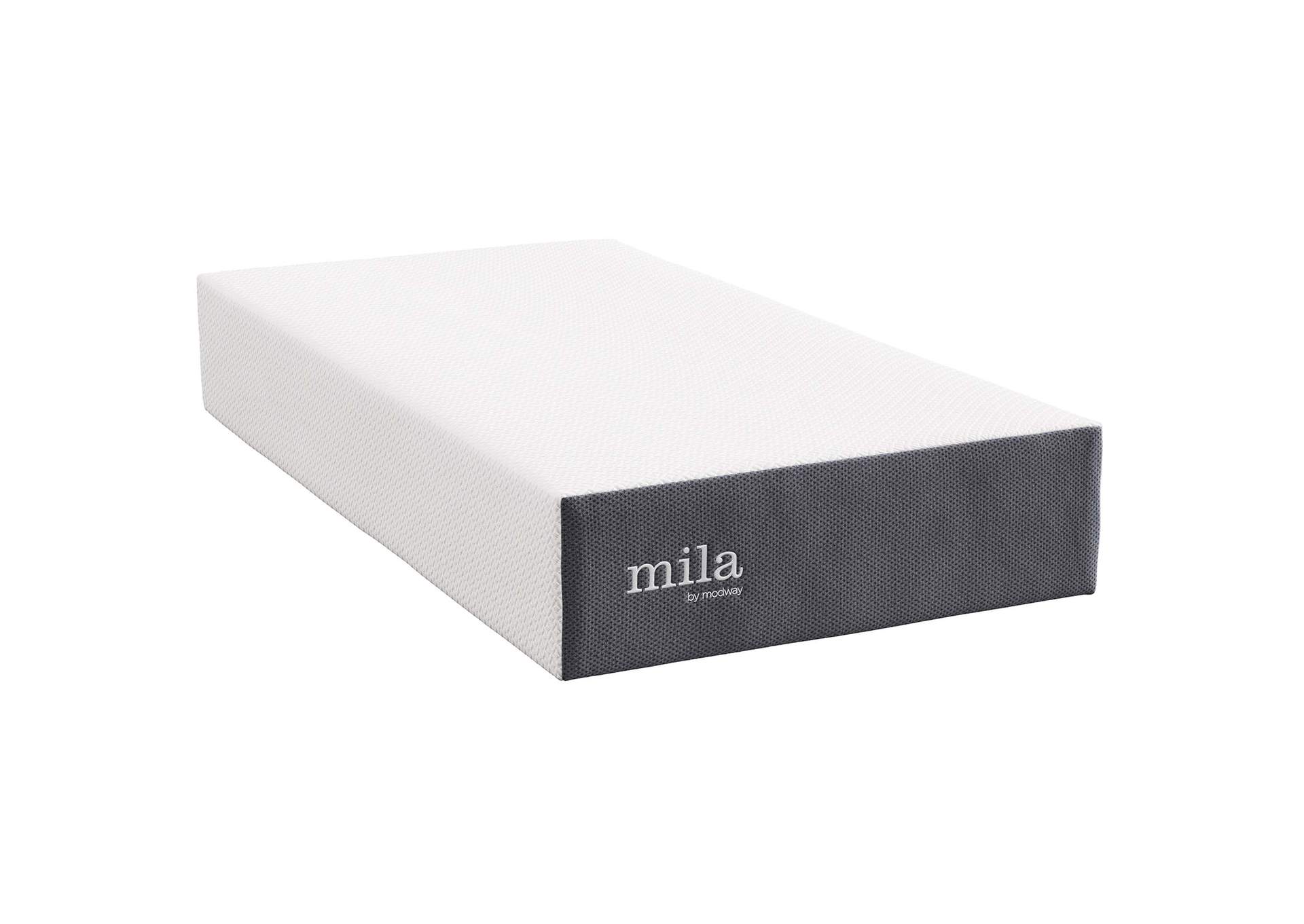 Mila 12" Twin Mattress By Modway image 1