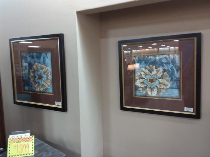 Blue Floral I & II image 1