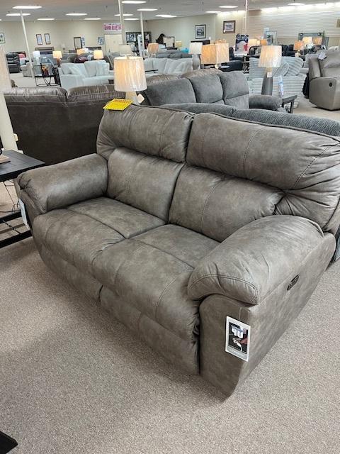 Hollins Power Reclining Loveseat image 1