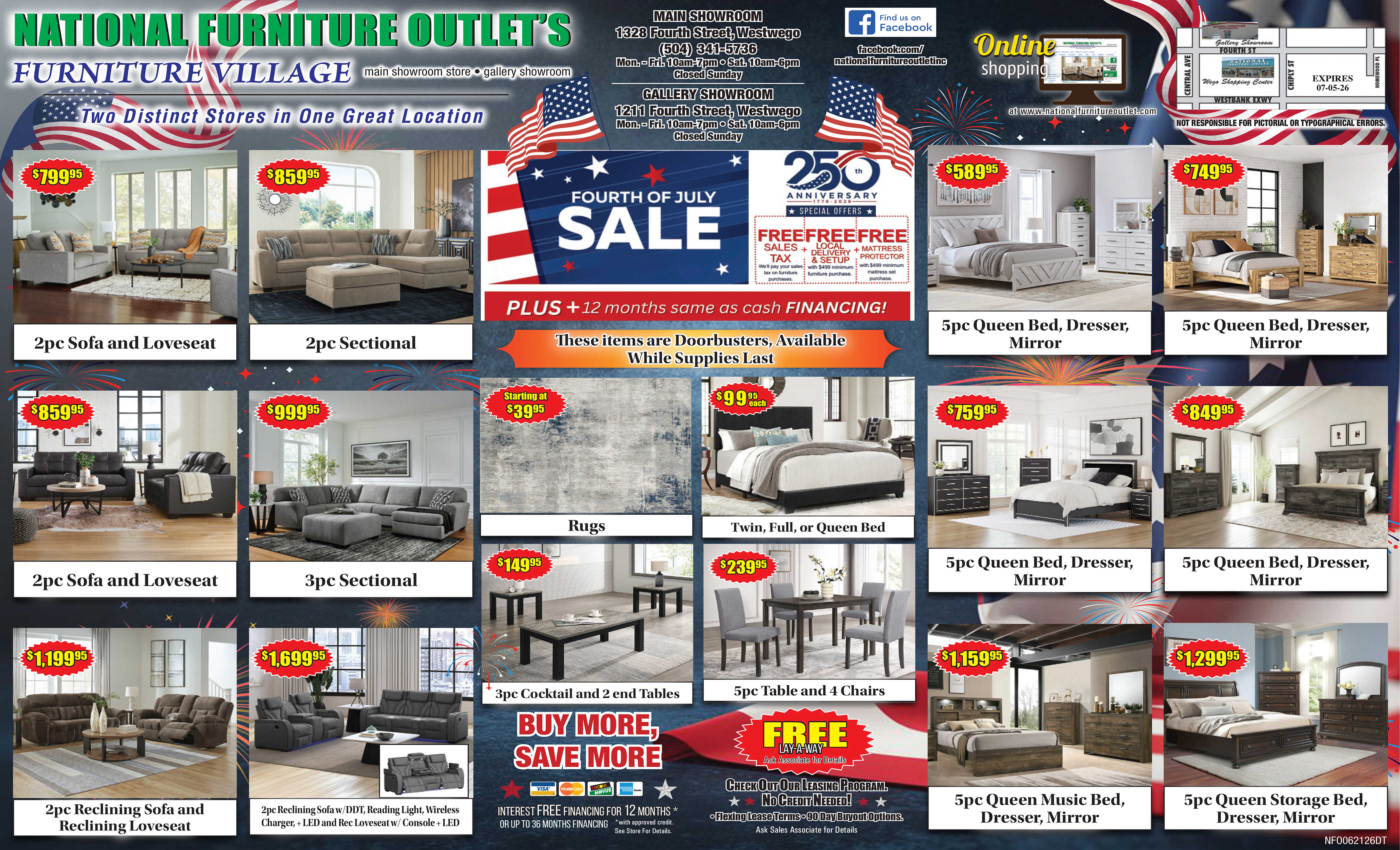 Massive Overstock Sell-Off - Click Here for Full PDF