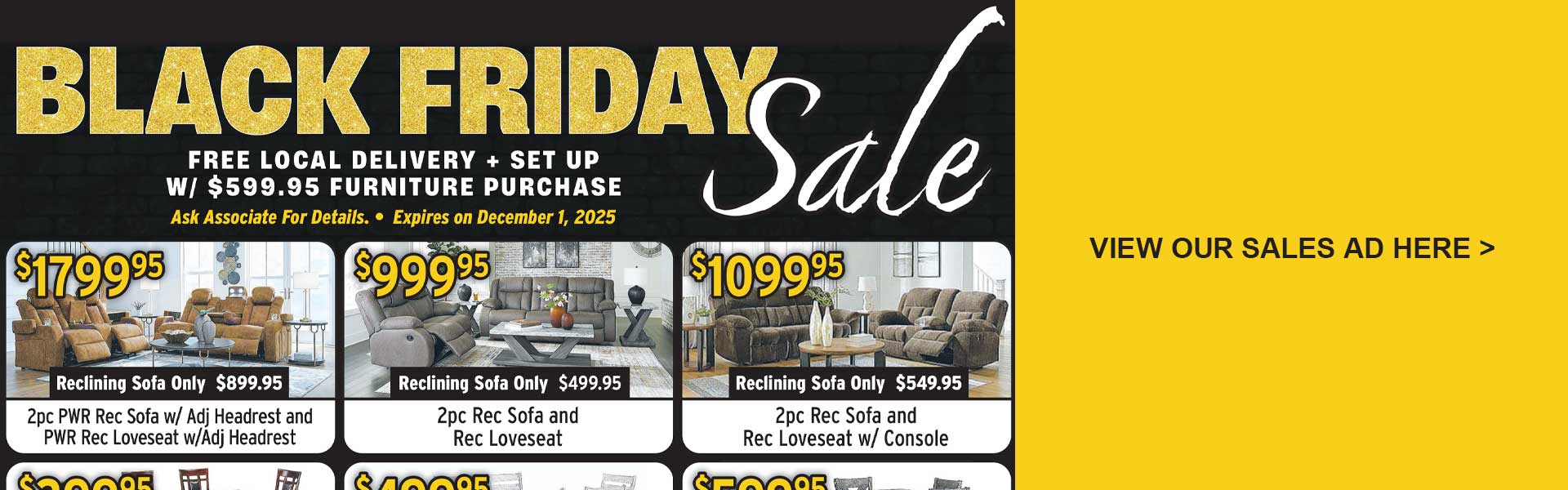 View Our Sales Ad Here