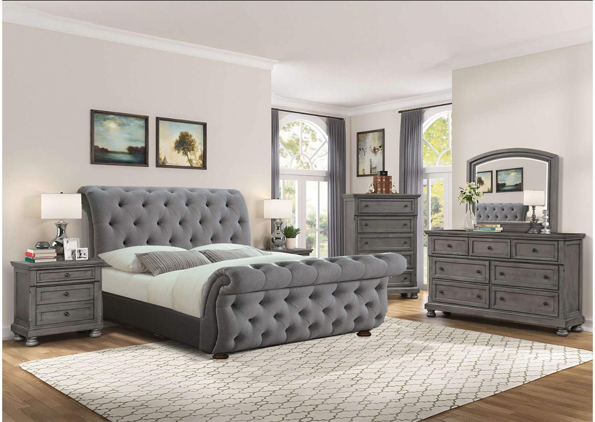 B110 Queen Bed image 1