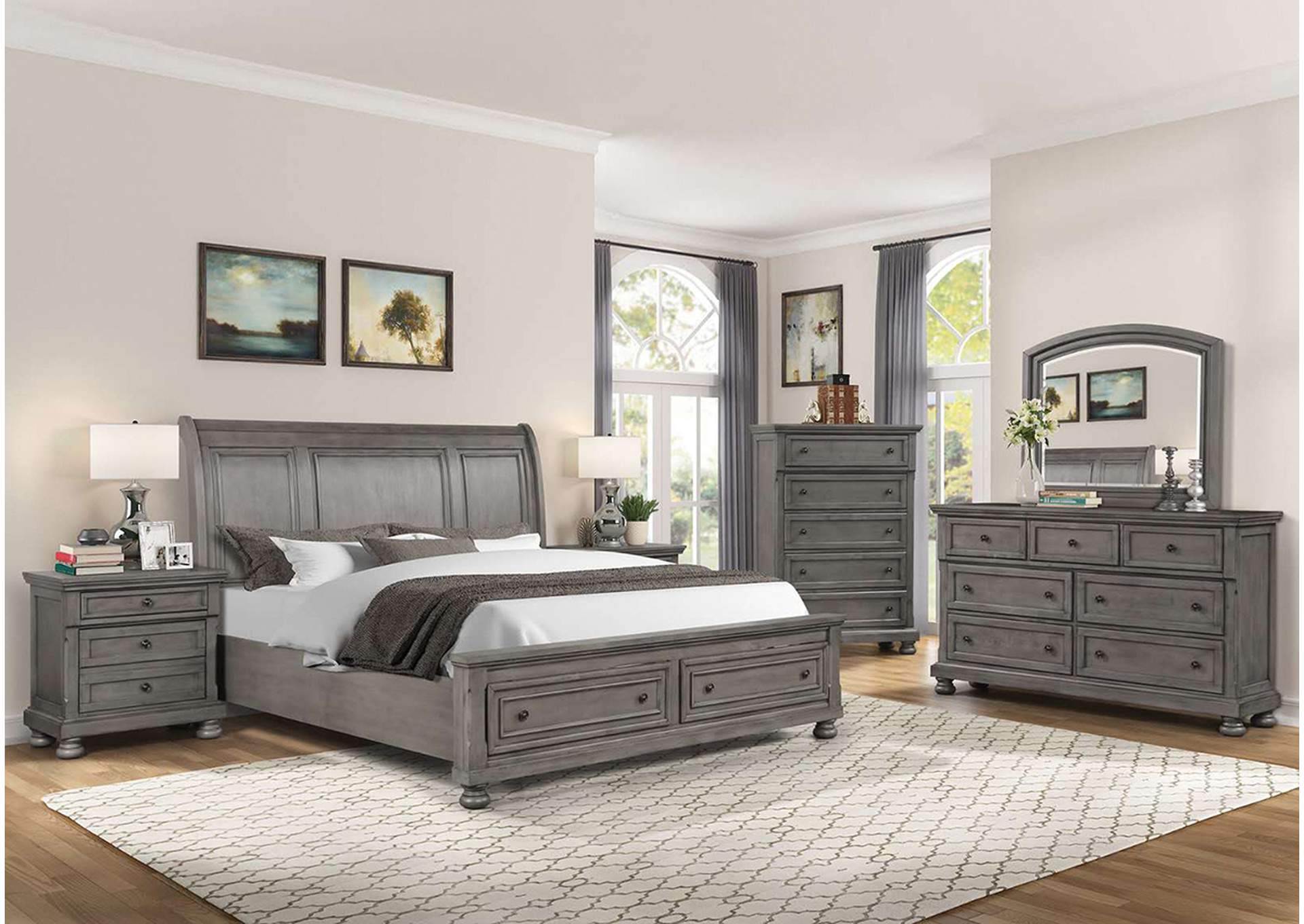 B126 King Bed image 1