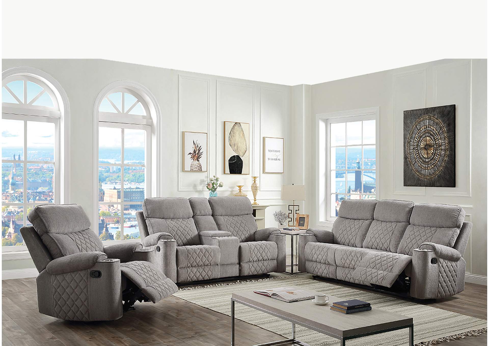 U112 Reclining Sofa image 1