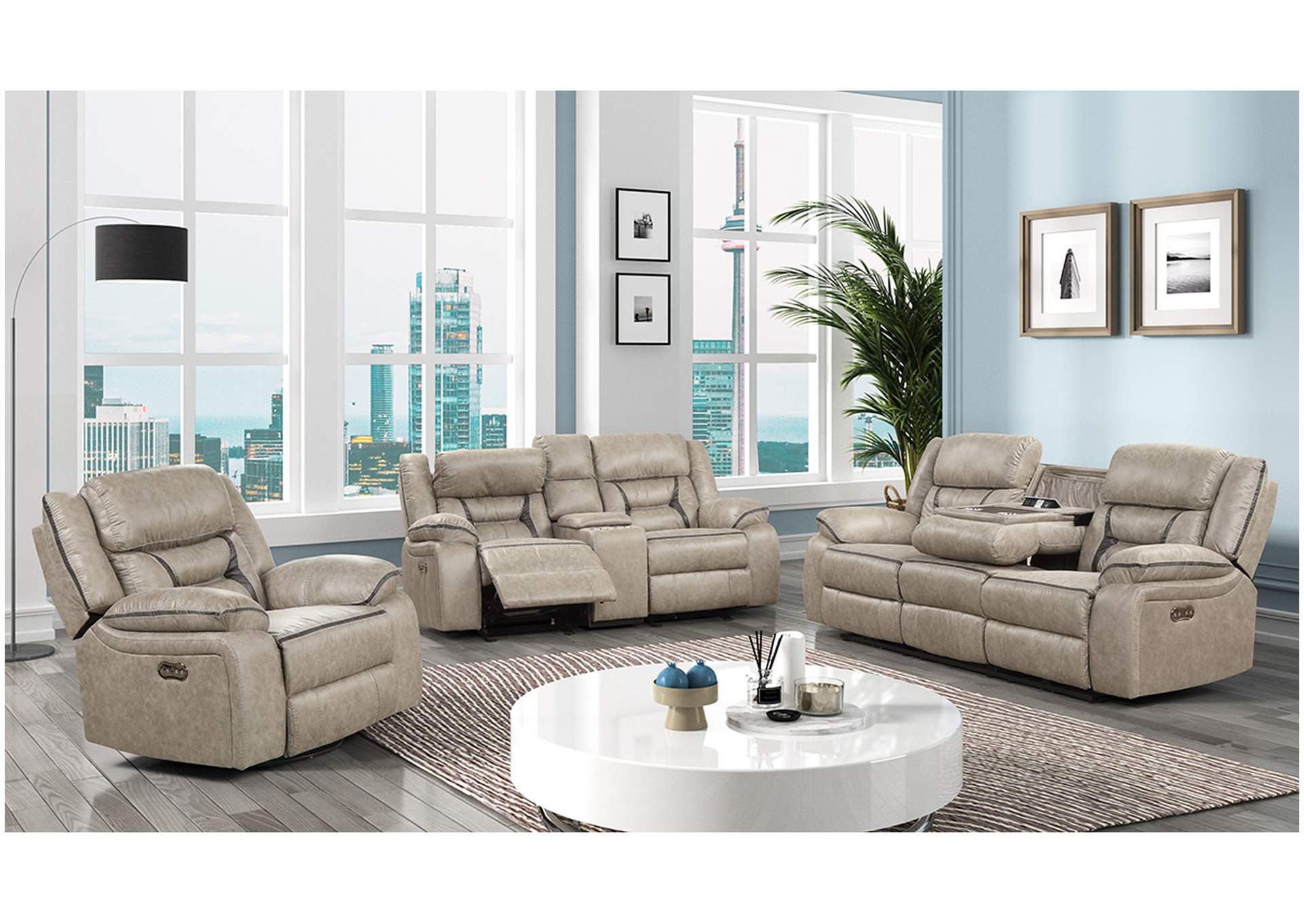 U140 Reclining Sofa image 1