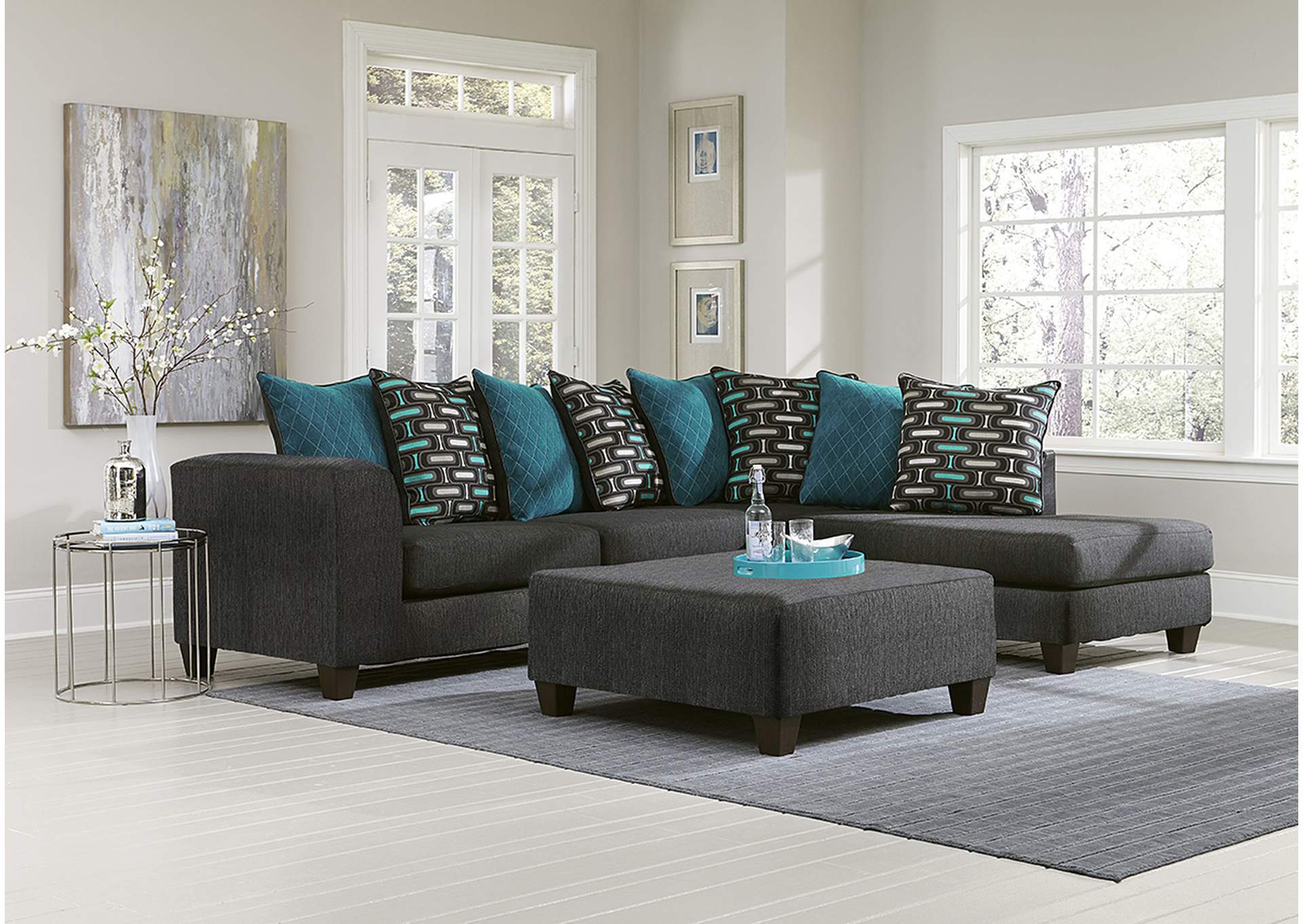 U342 2 Pc Sectional image 1