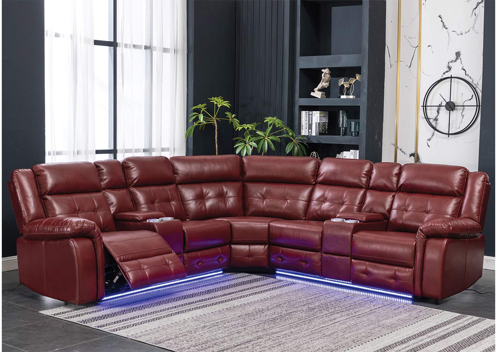 U43 3 Pc. Power Motion Sectional image 1