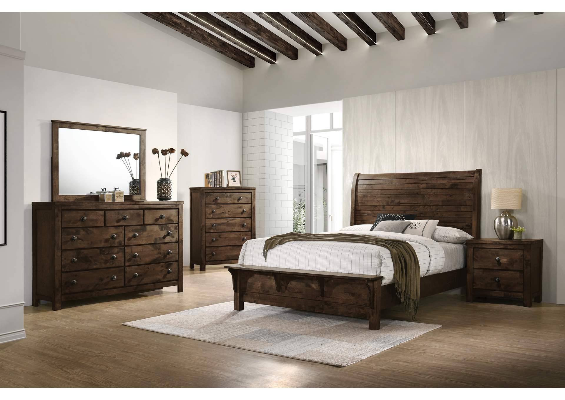 BLUE RIDGE DRESSER - RUSTIC - GRAY image 7
